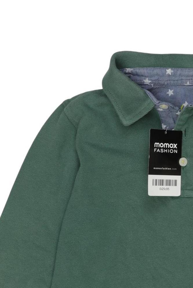 Thumbnail - Mini Boden Jungen Poloshirt, grün, Gr. 140
