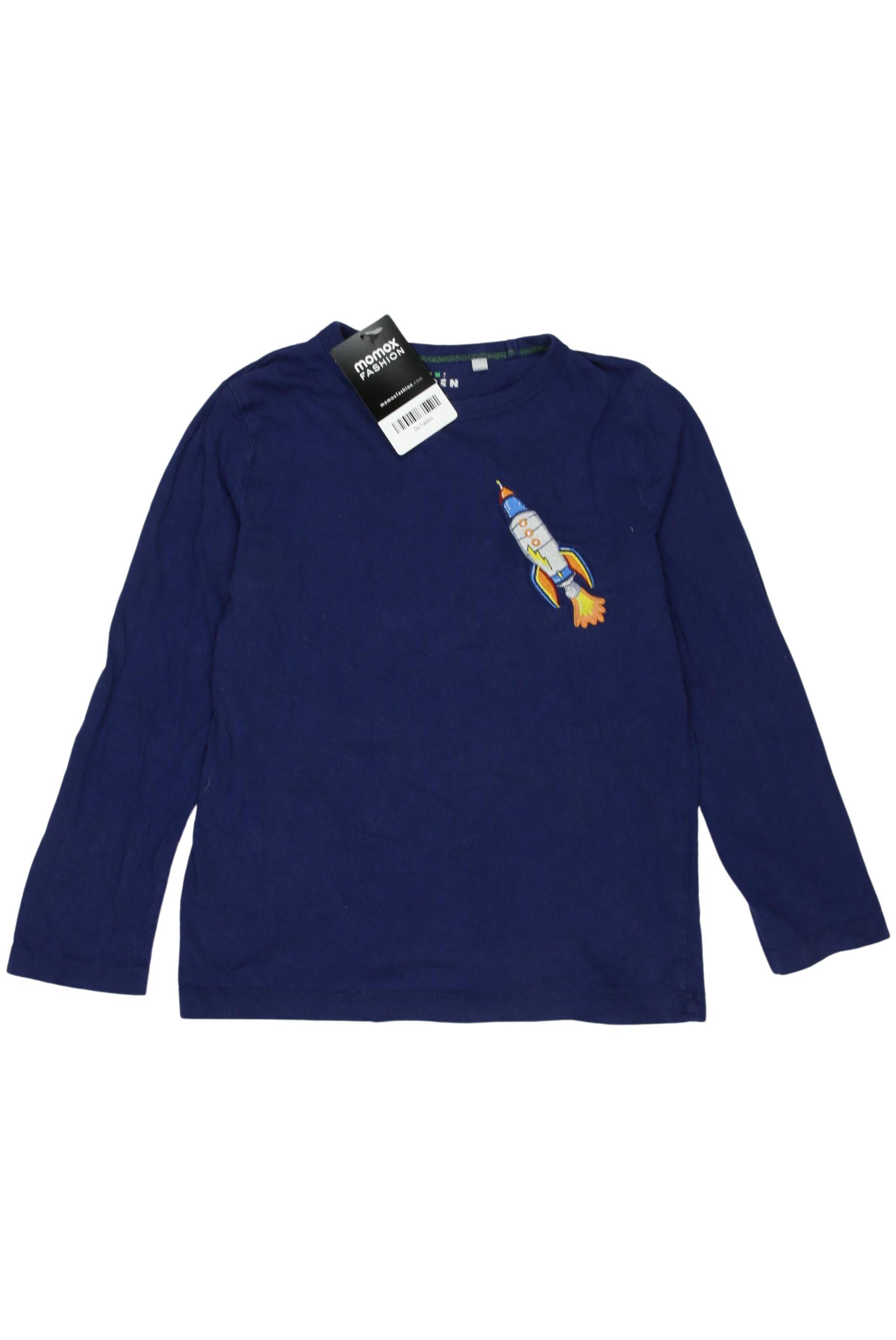 

Mini Boden Herren Langarmshirt, marineblau, Gr. 122