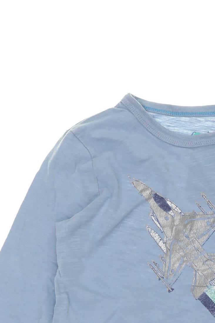 Thumbnail - Mini Boden Jungen Langarmshirt, blau, Gr. 122