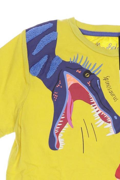 Thumbnail - Mini Boden Jungen T-Shirt, gelb, Gr. 128