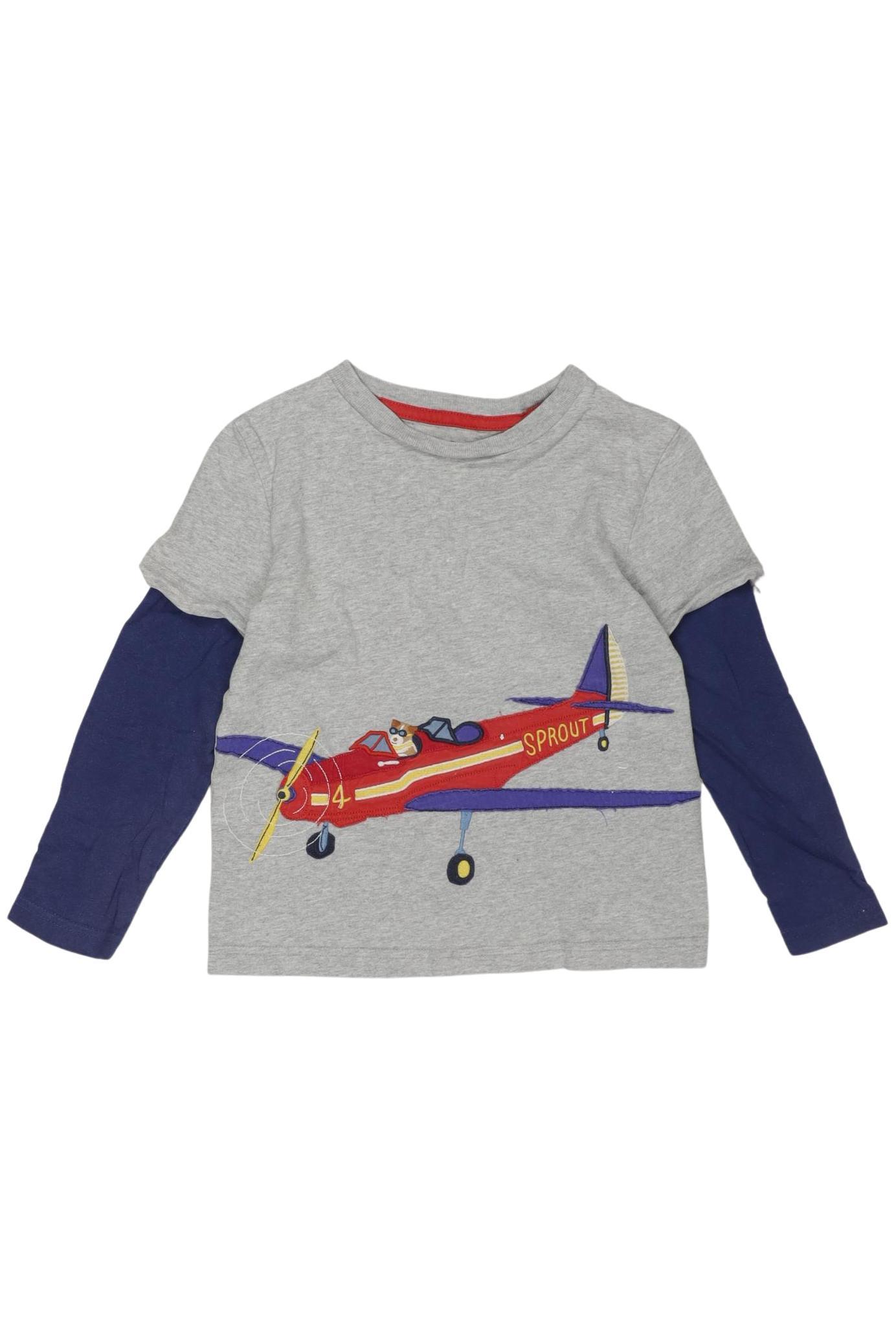 

Mini Boden Jungen Langarmshirt, grau, Gr. 104