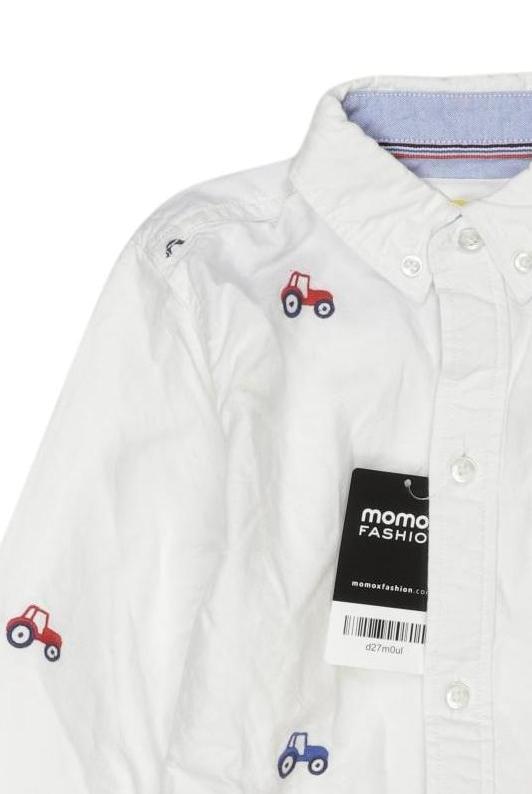 Thumbnail - Mini Boden Jungen Hemd, weiß, Gr. 128