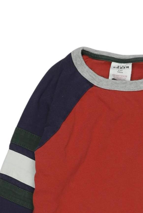 Thumbnail - Mini Boden Jungen Langarmshirt, mehrfarbig, Gr. 110