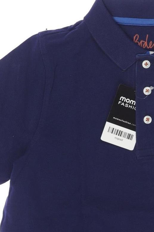 Thumbnail - Mini Boden Jungen Poloshirt, blau, Gr. 164