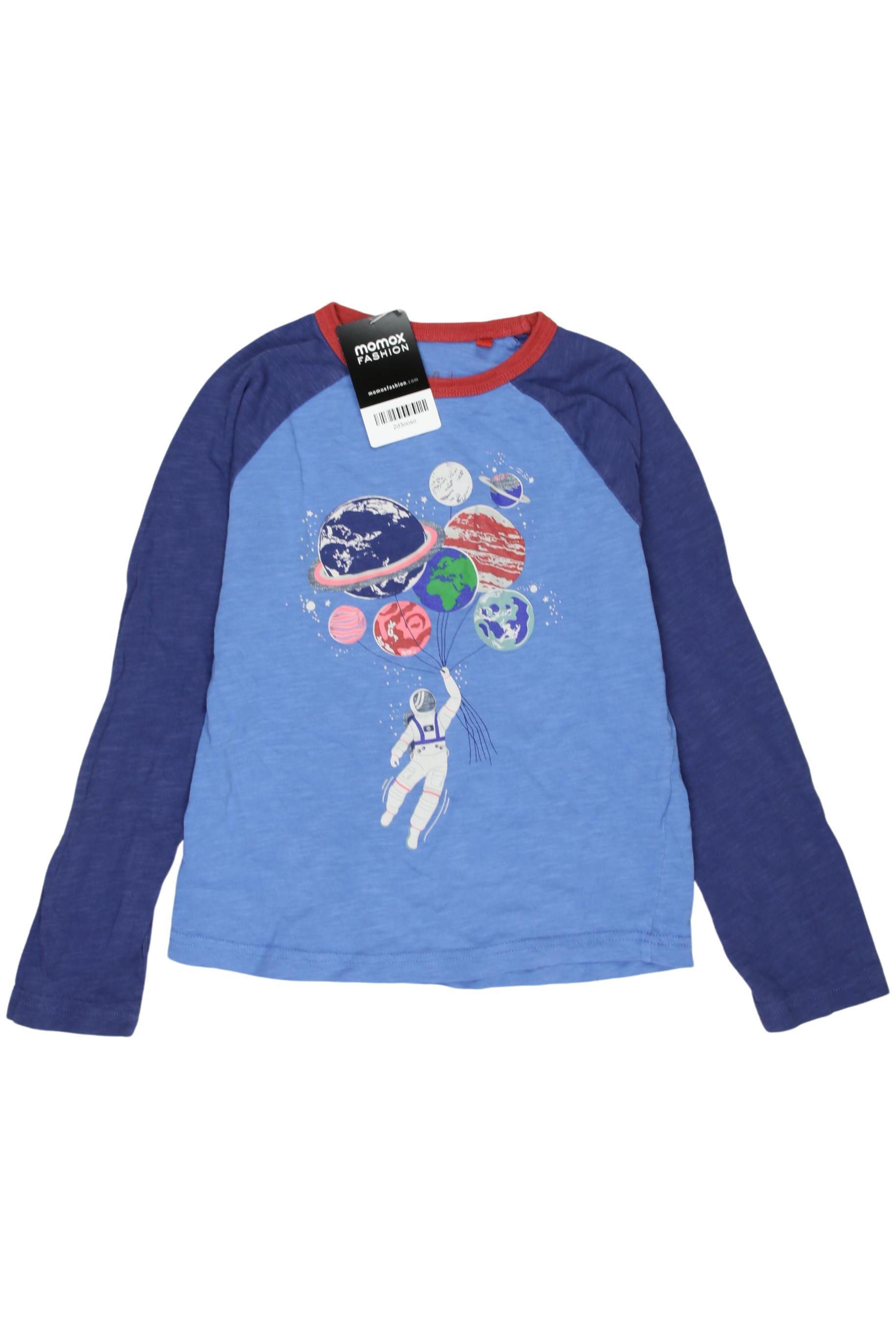 

Mini Boden Herren Langarmshirt, blau, Gr. 128