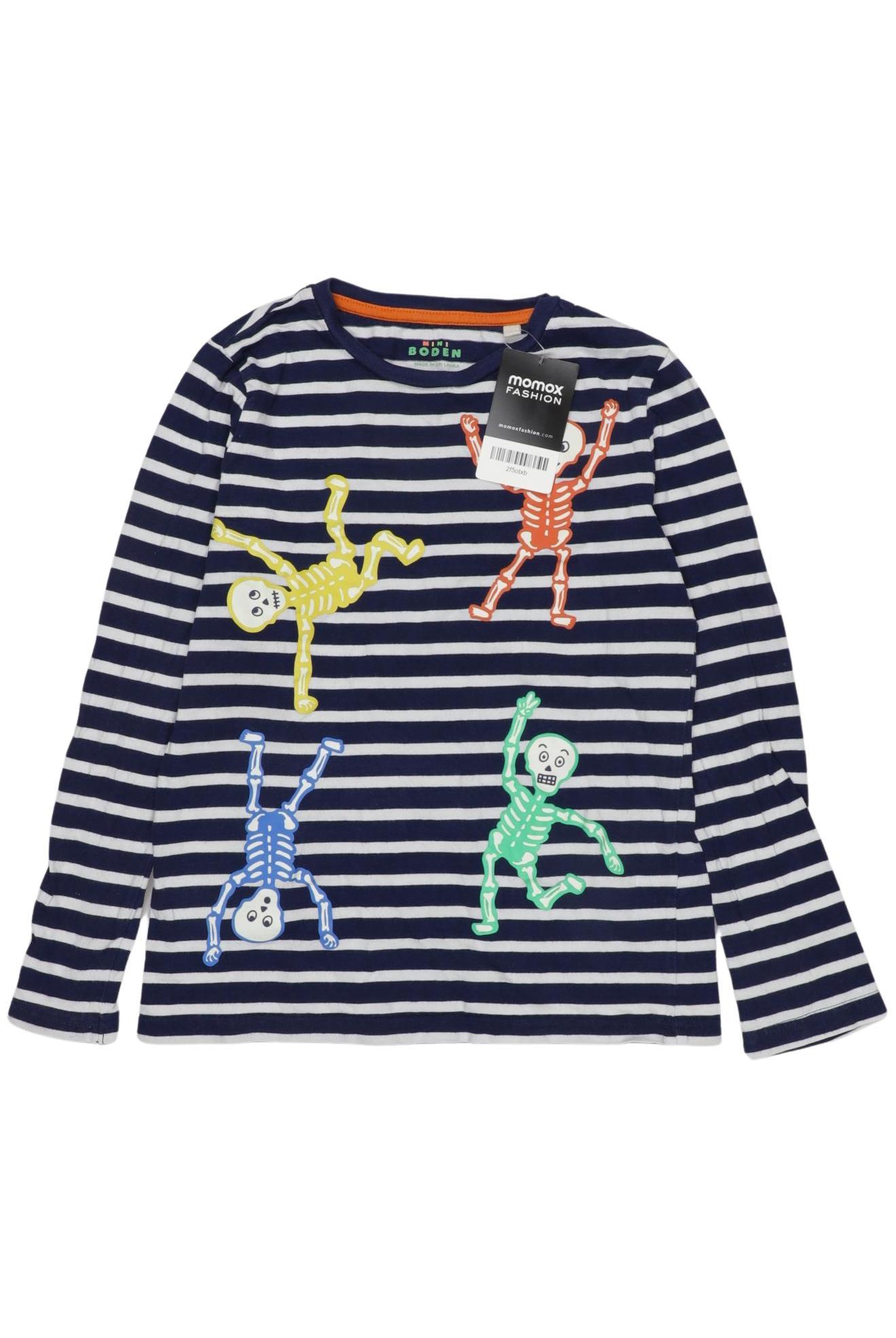 

Mini Boden Herren Langarmshirt, blau, Gr. 128