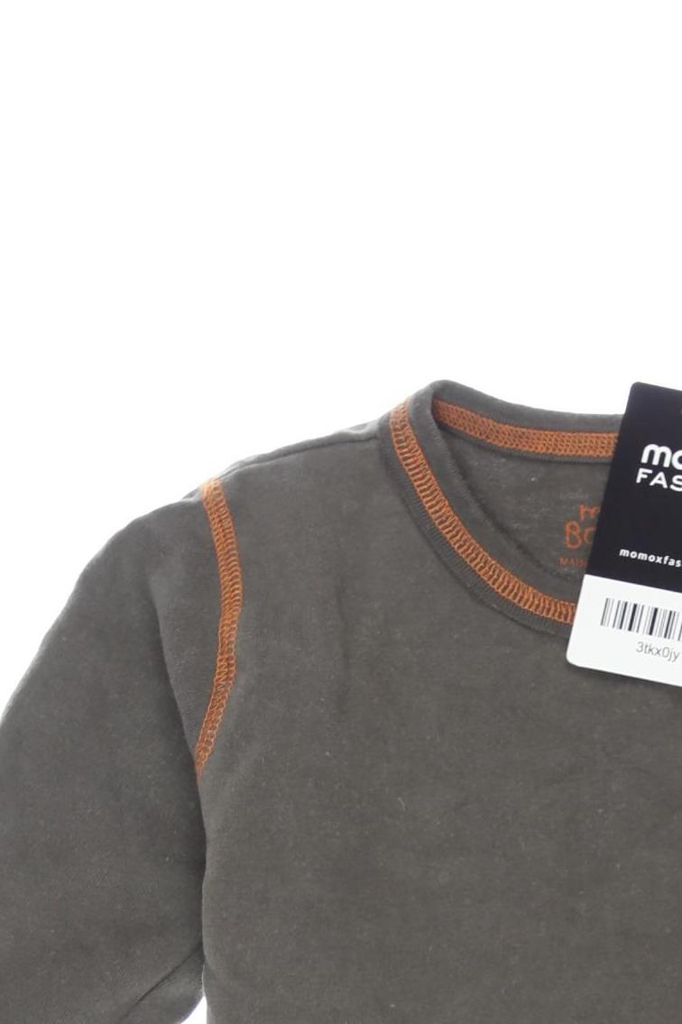 Thumbnail - Mini Boden Jungen Langarmshirt, grau, Gr. 92