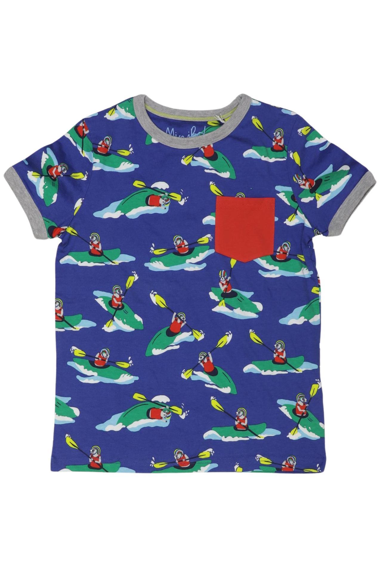 

Mini Boden Jungen Langarmshirt, blau, Gr. 140