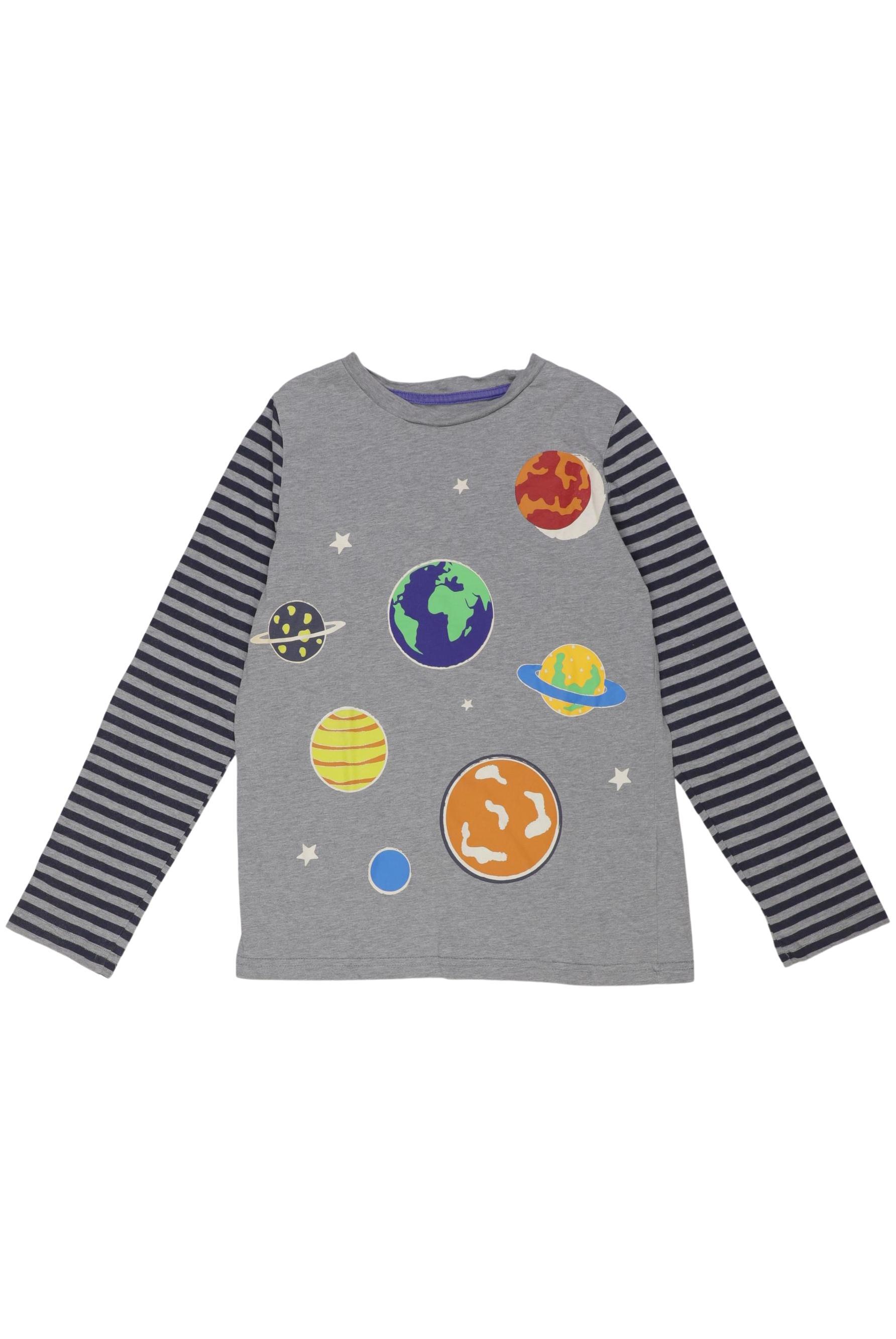 

Mini Boden Jungen Langarmshirt, grau, Gr. 140
