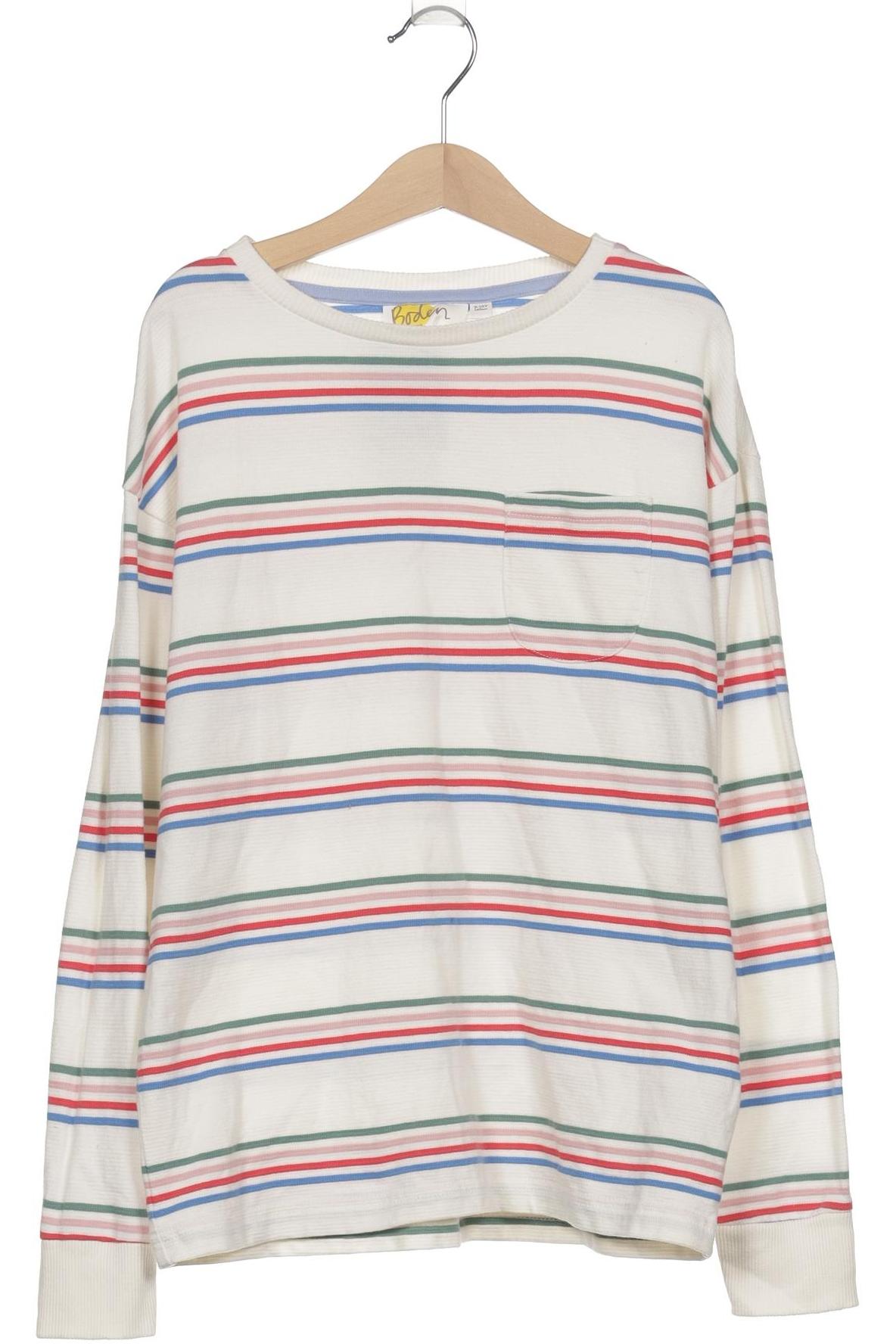 

Mini Boden Herren Langarmshirt, cremeweiß, Gr. 140