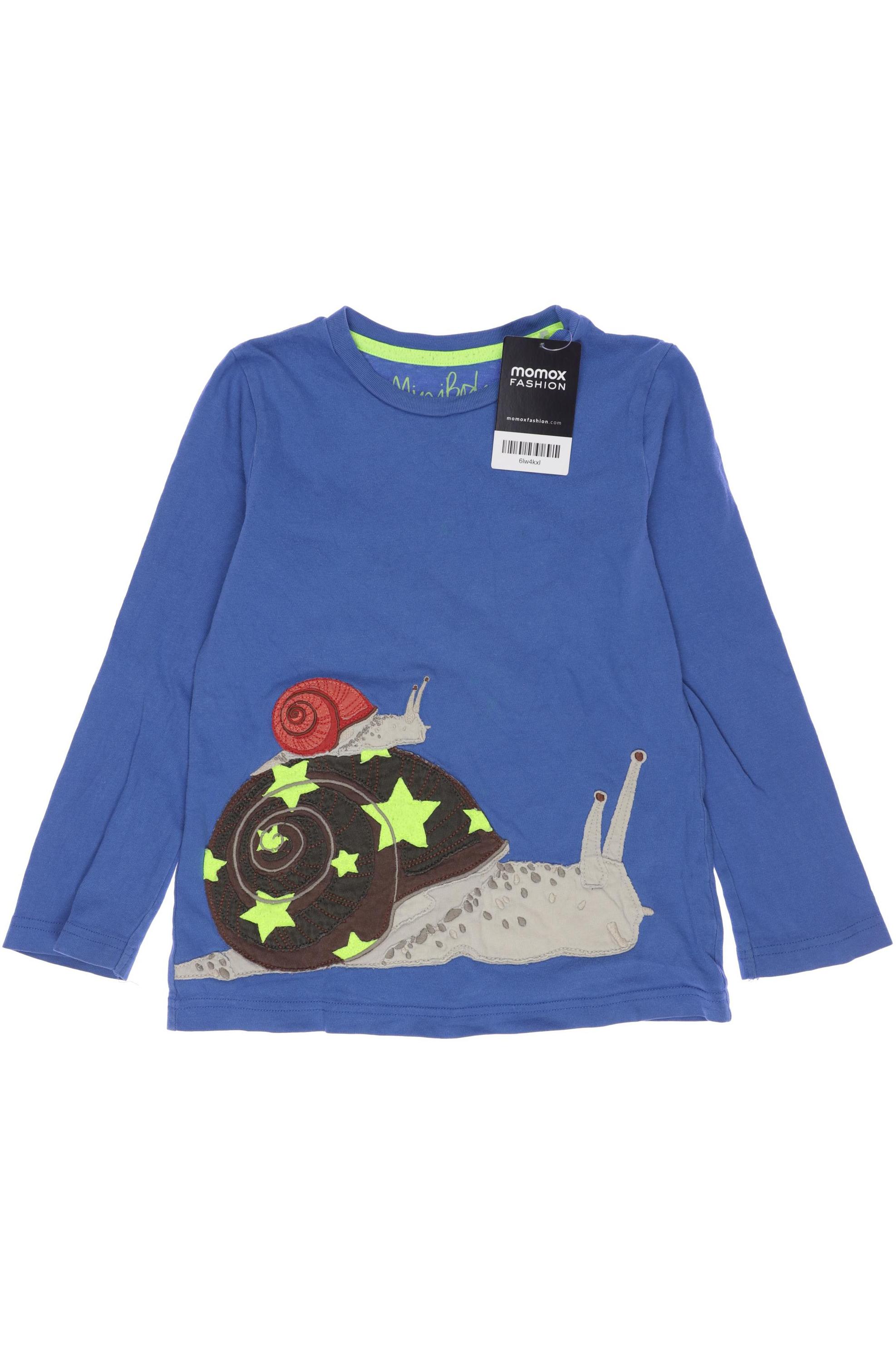 

Mini Boden Herren Langarmshirt, blau, Gr. 122