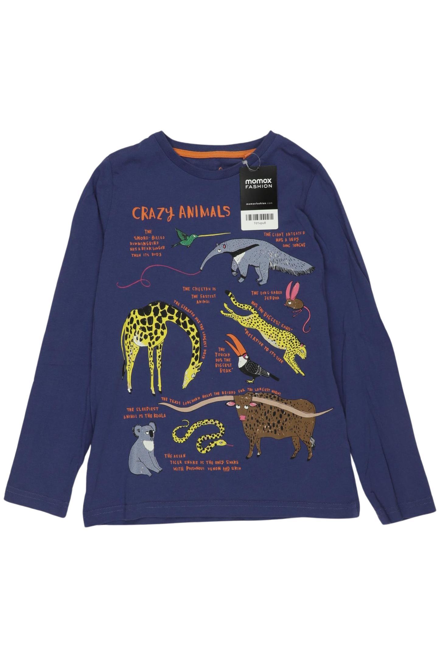 

Mini Boden Herren Langarmshirt, marineblau, Gr. 134