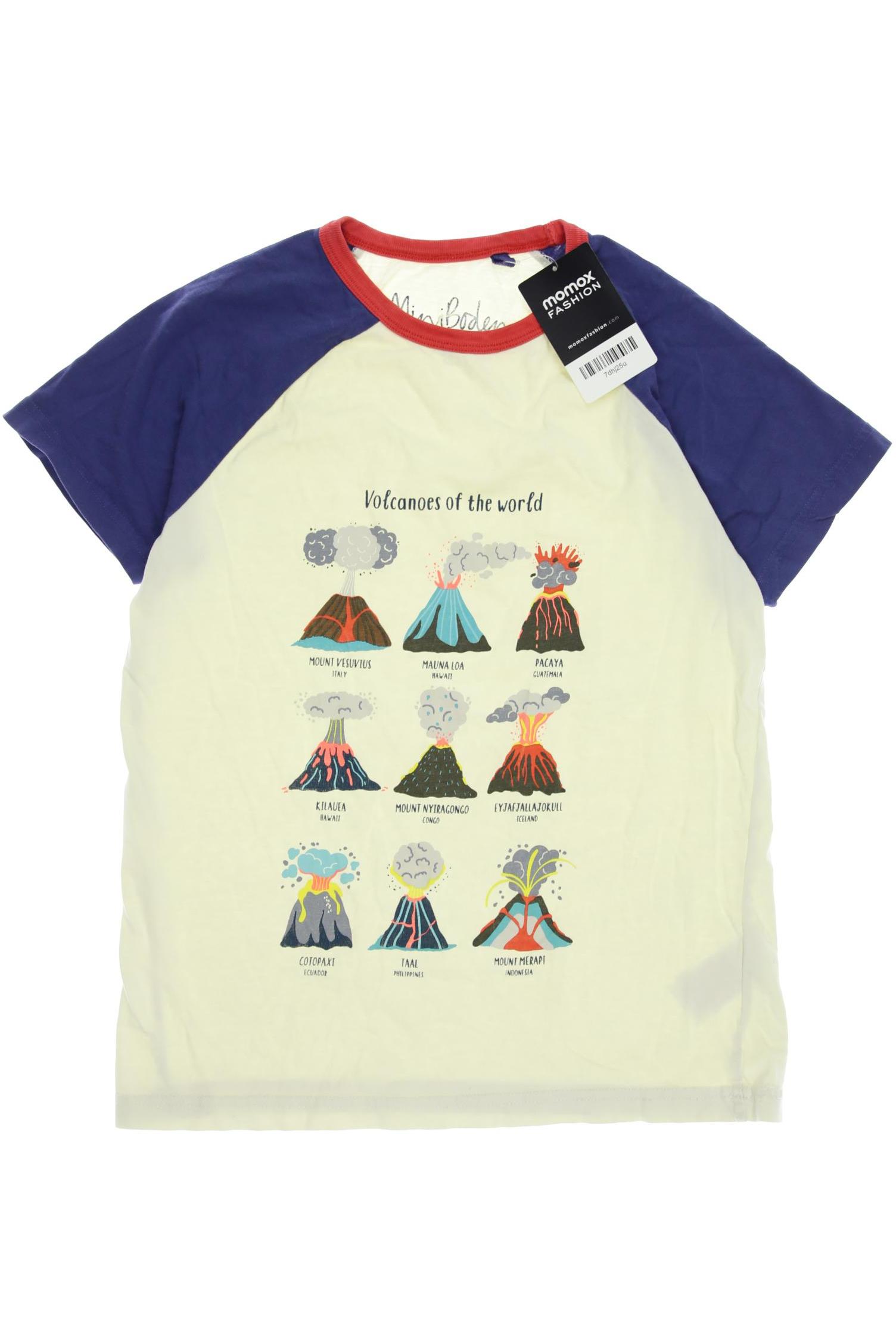 

Mini Boden Herren T-Shirt, cremeweiß, Gr. 152