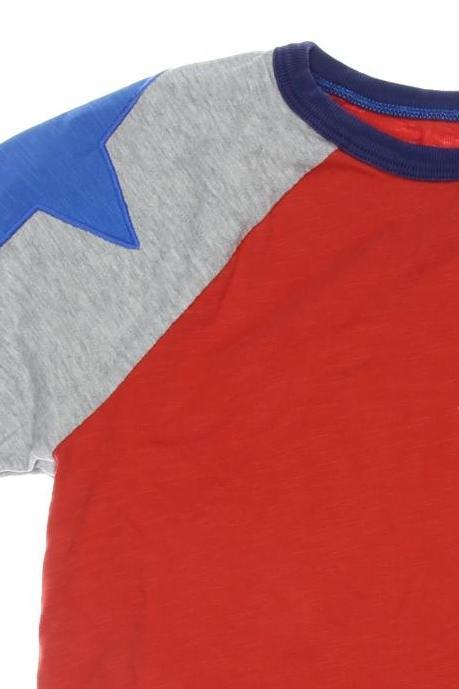 Thumbnail - Mini Boden Jungen T-Shirt, rot, Gr. 140