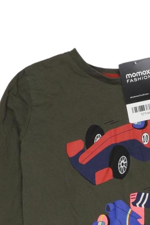 Thumbnail - Mini Boden Jungen Langarmshirt, grün, Gr. 116