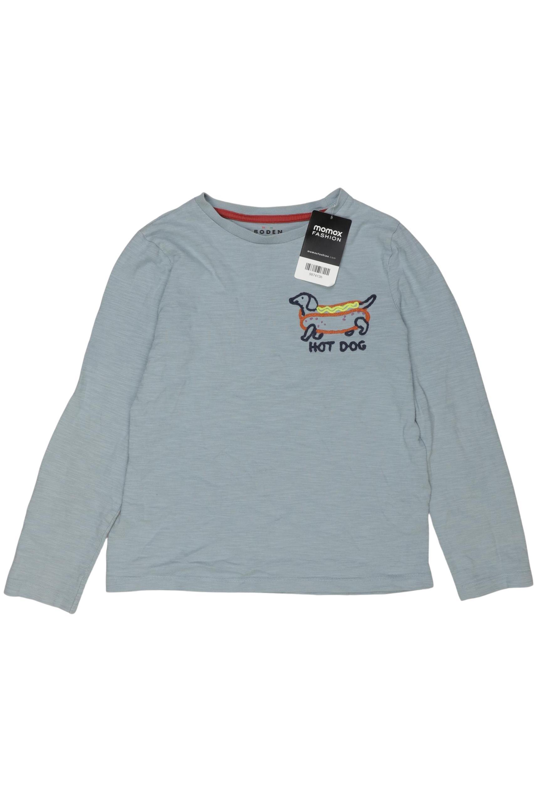 

Mini Boden Jungen Langarmshirt, hellblau, Gr. 140