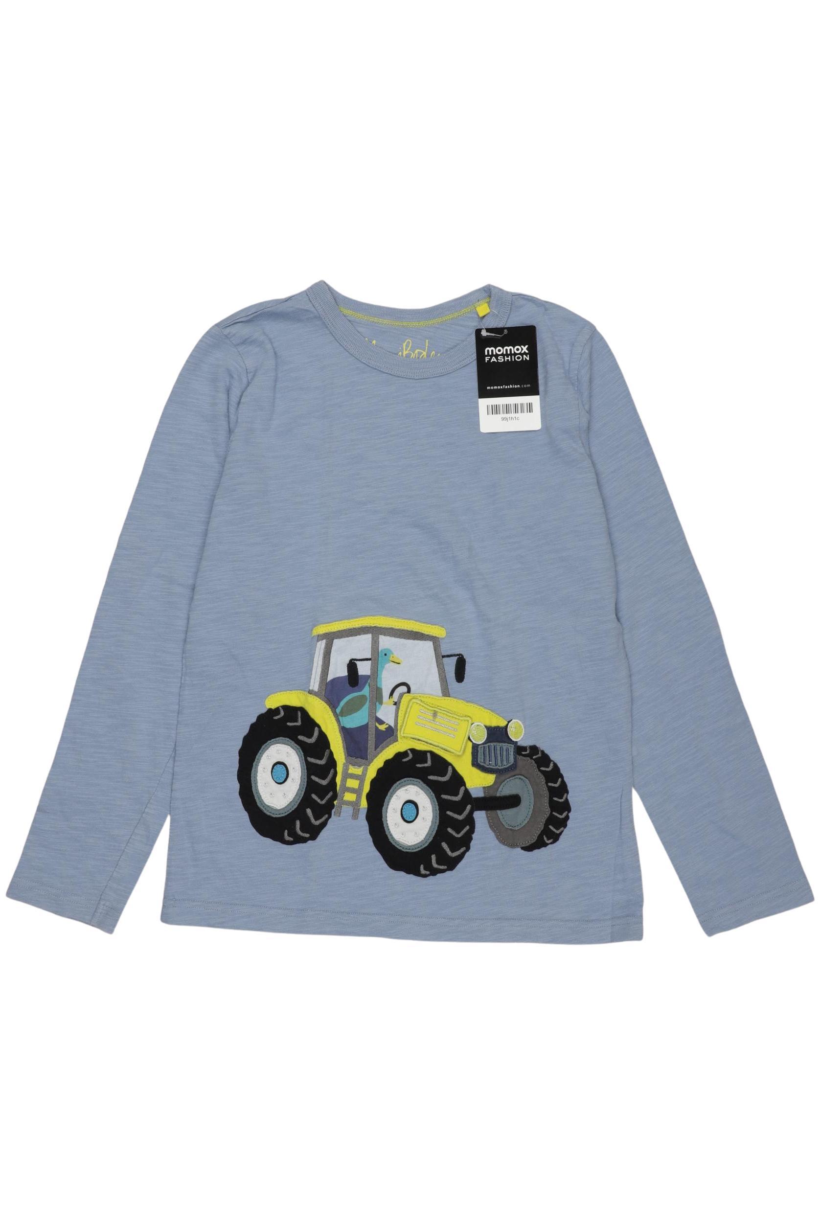 

Mini Boden Herren Langarmshirt, blau, Gr. 140