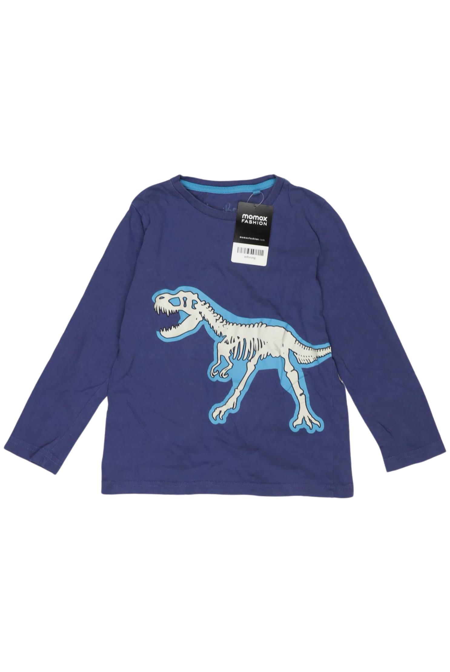 

Mini Boden Jungen Langarmshirt, marineblau, Gr. 122