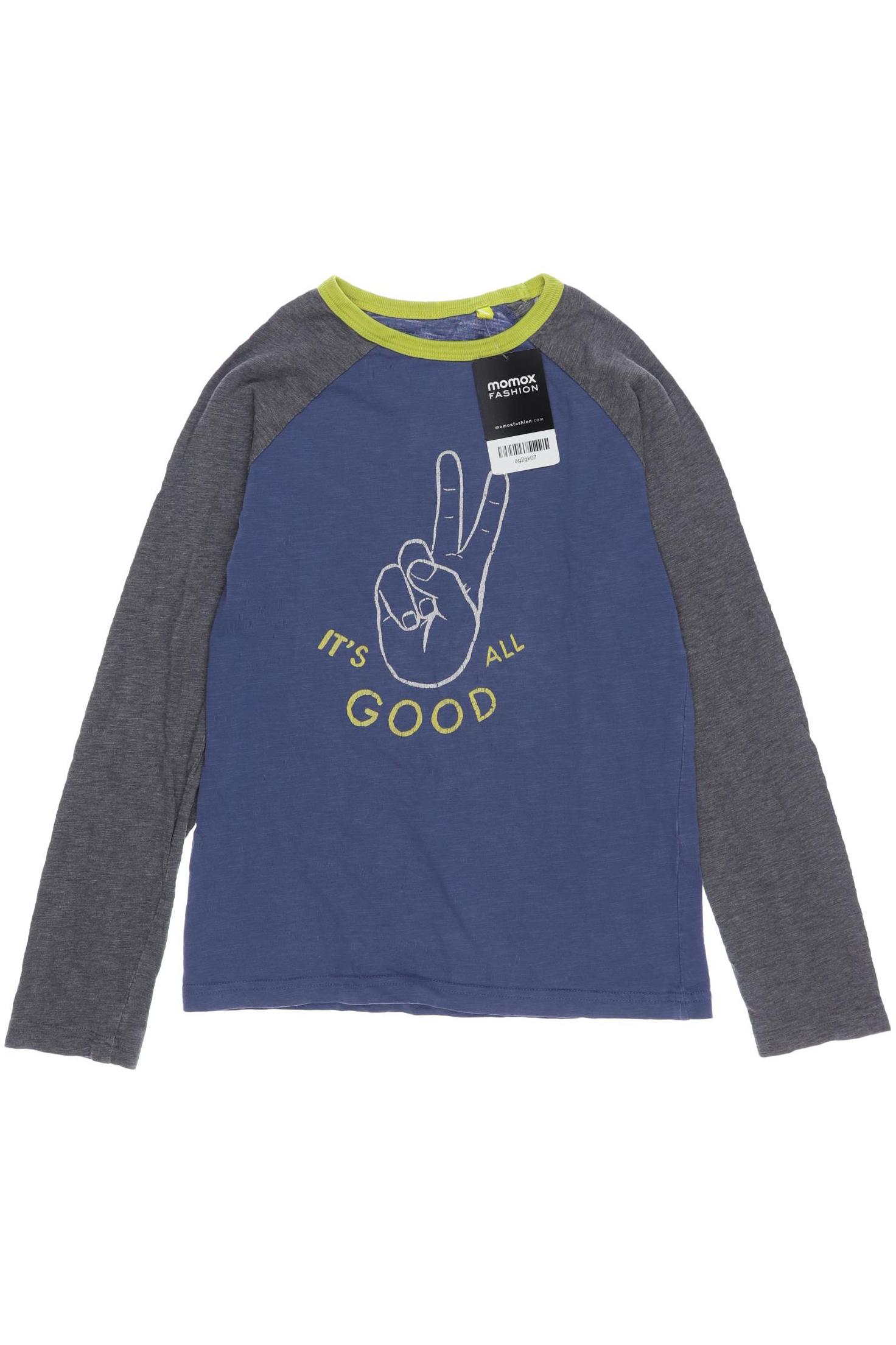 

Mini Boden Herren Langarmshirt, marineblau, Gr. 140
