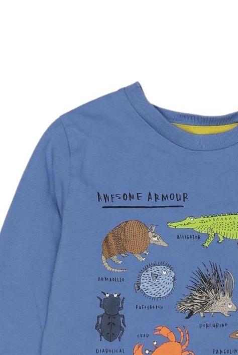 Thumbnail - Mini Boden Jungen Langarmshirt, hellblau, Gr. 110