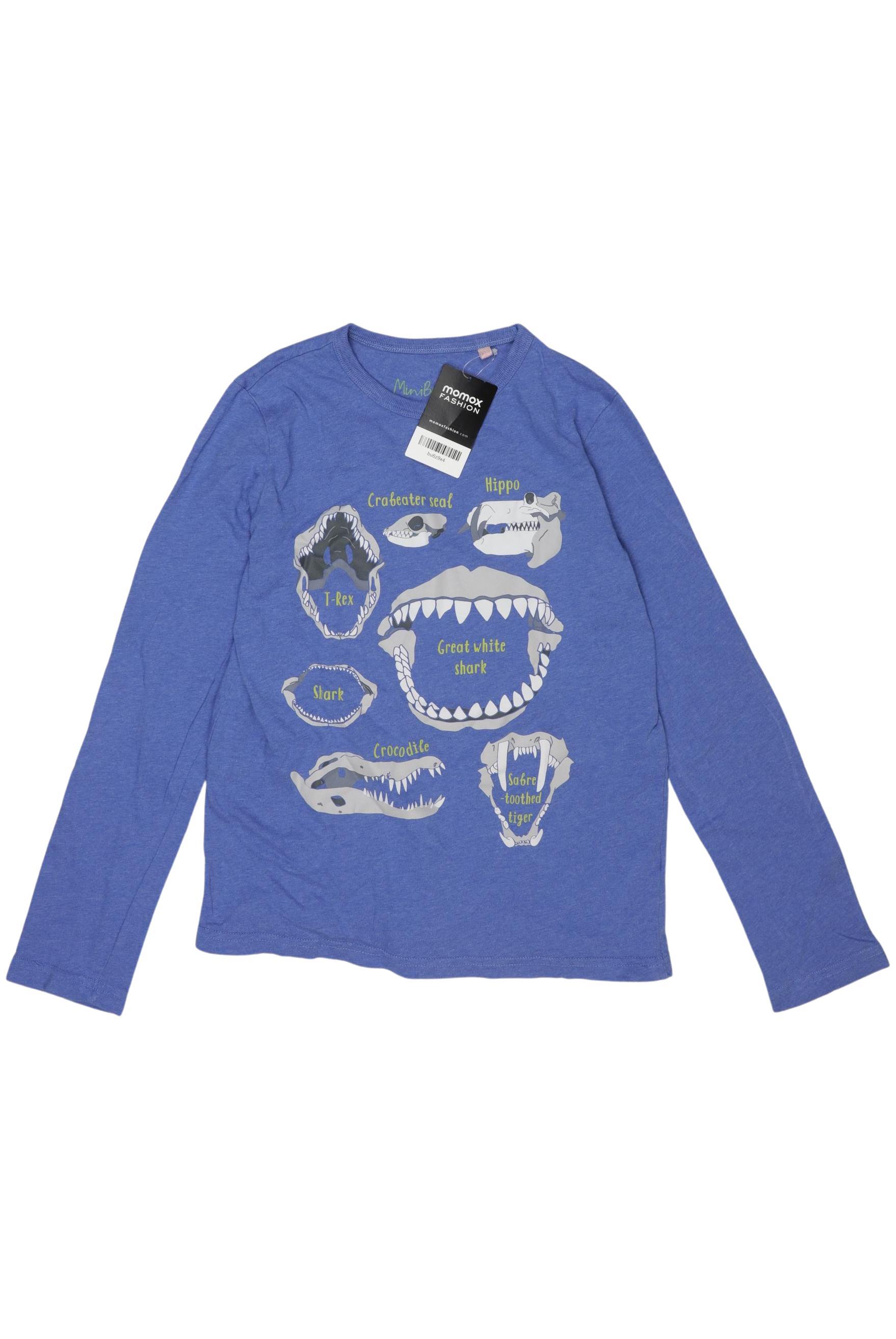 

Mini Boden Jungen Langarmshirt, blau, Gr. 152
