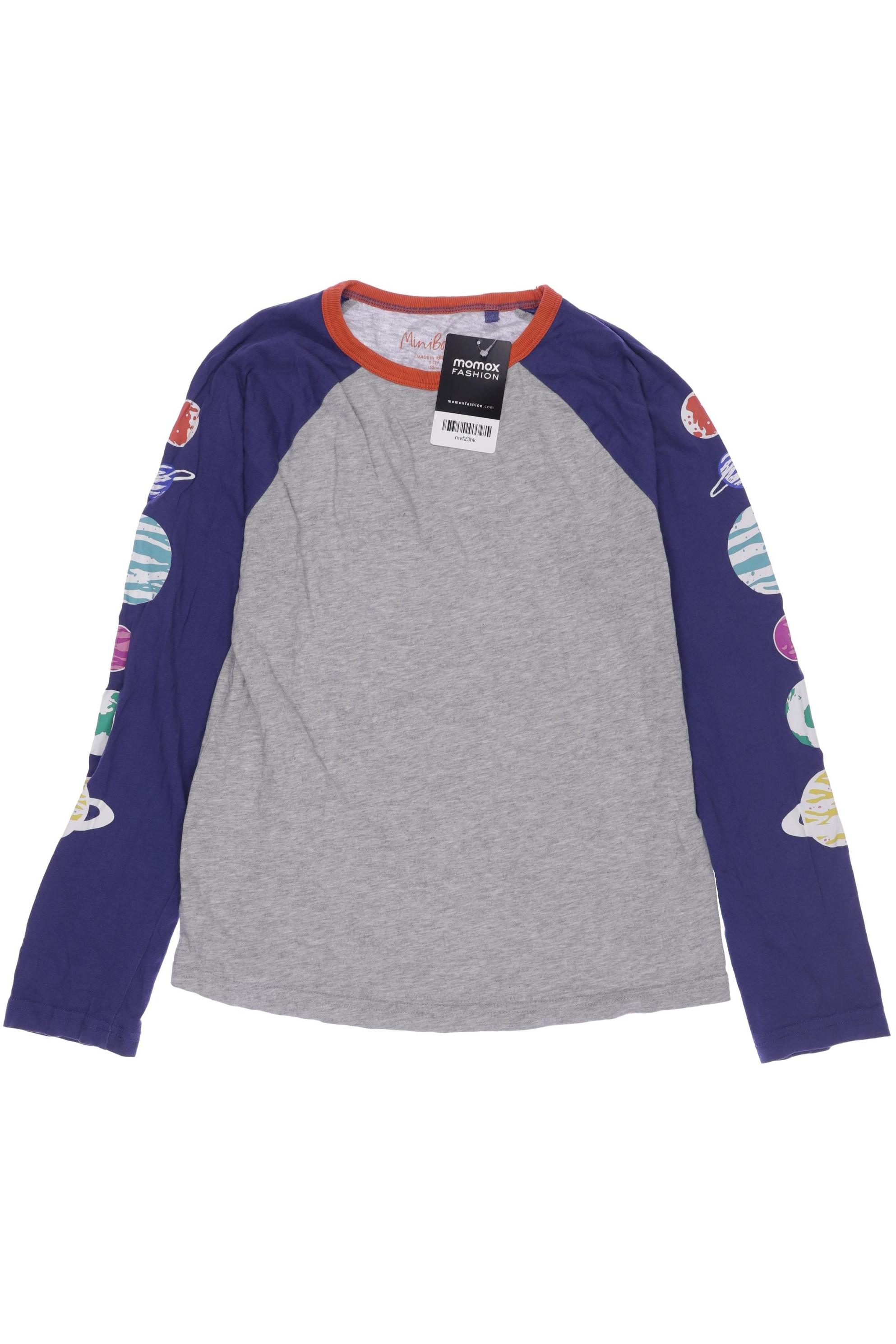 

Mini Boden Jungen Langarmshirt, grau, Gr. 152