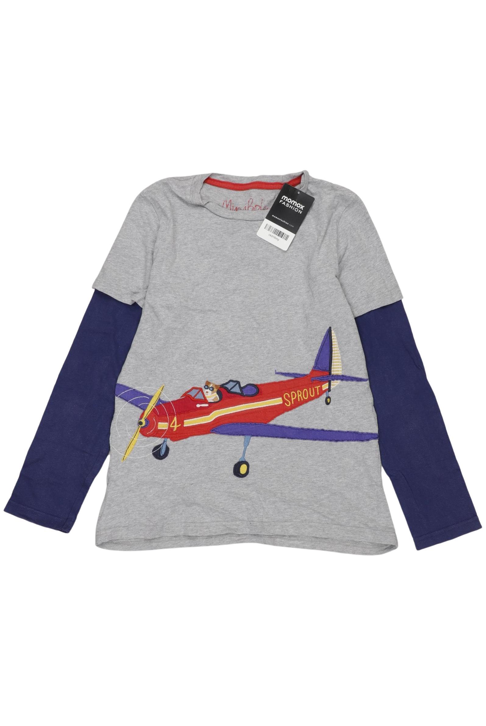 

Mini Boden Herren Langarmshirt, grau, Gr. 140