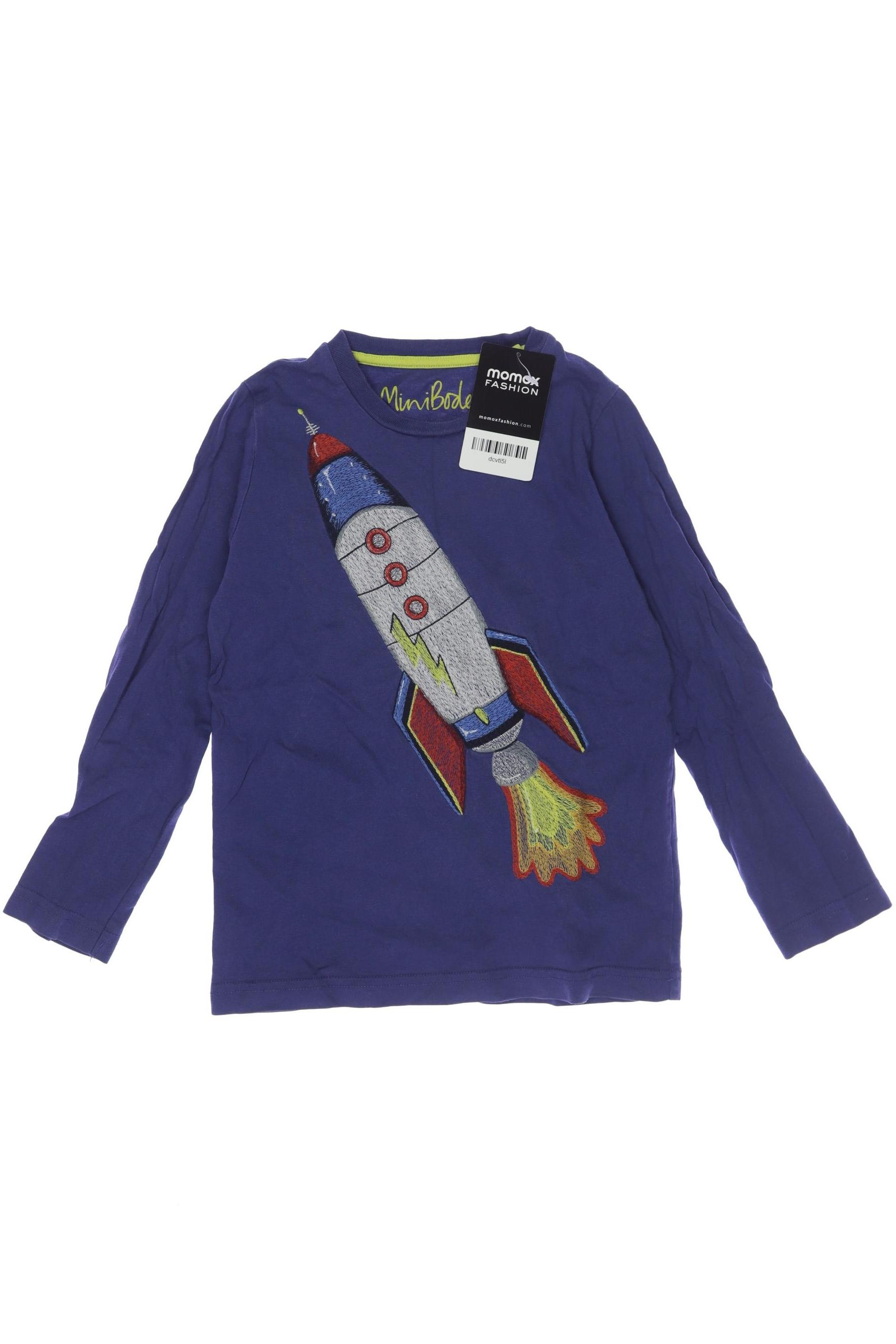 

Mini Boden Herren Langarmshirt, marineblau, Gr. 116