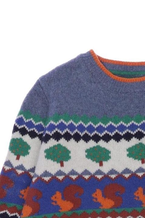 Thumbnail - Mini Boden Herren Pullover, blau, Gr. 116