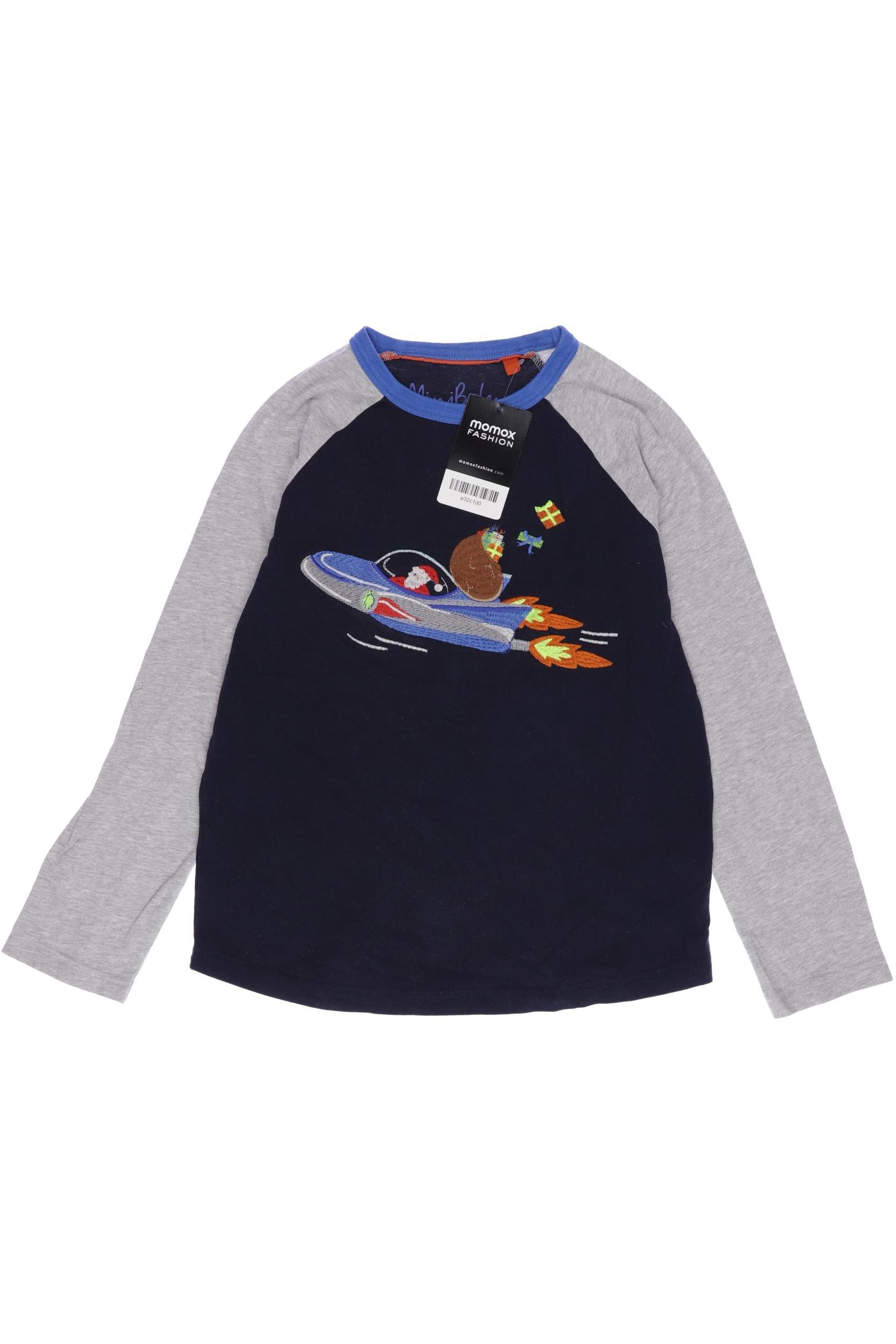 

Mini Boden Herren Langarmshirt, marineblau, Gr. 134