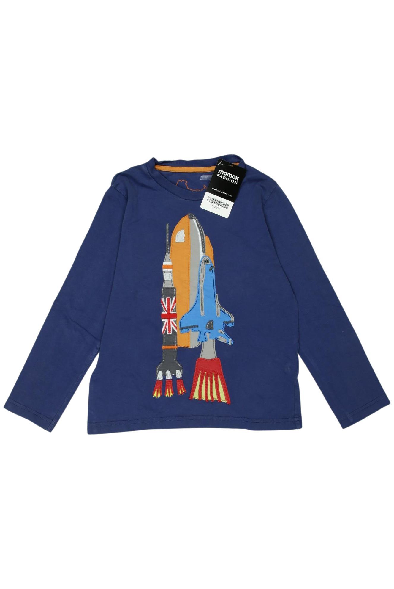 

Mini Boden Jungen Langarmshirt, marineblau, Gr. 128