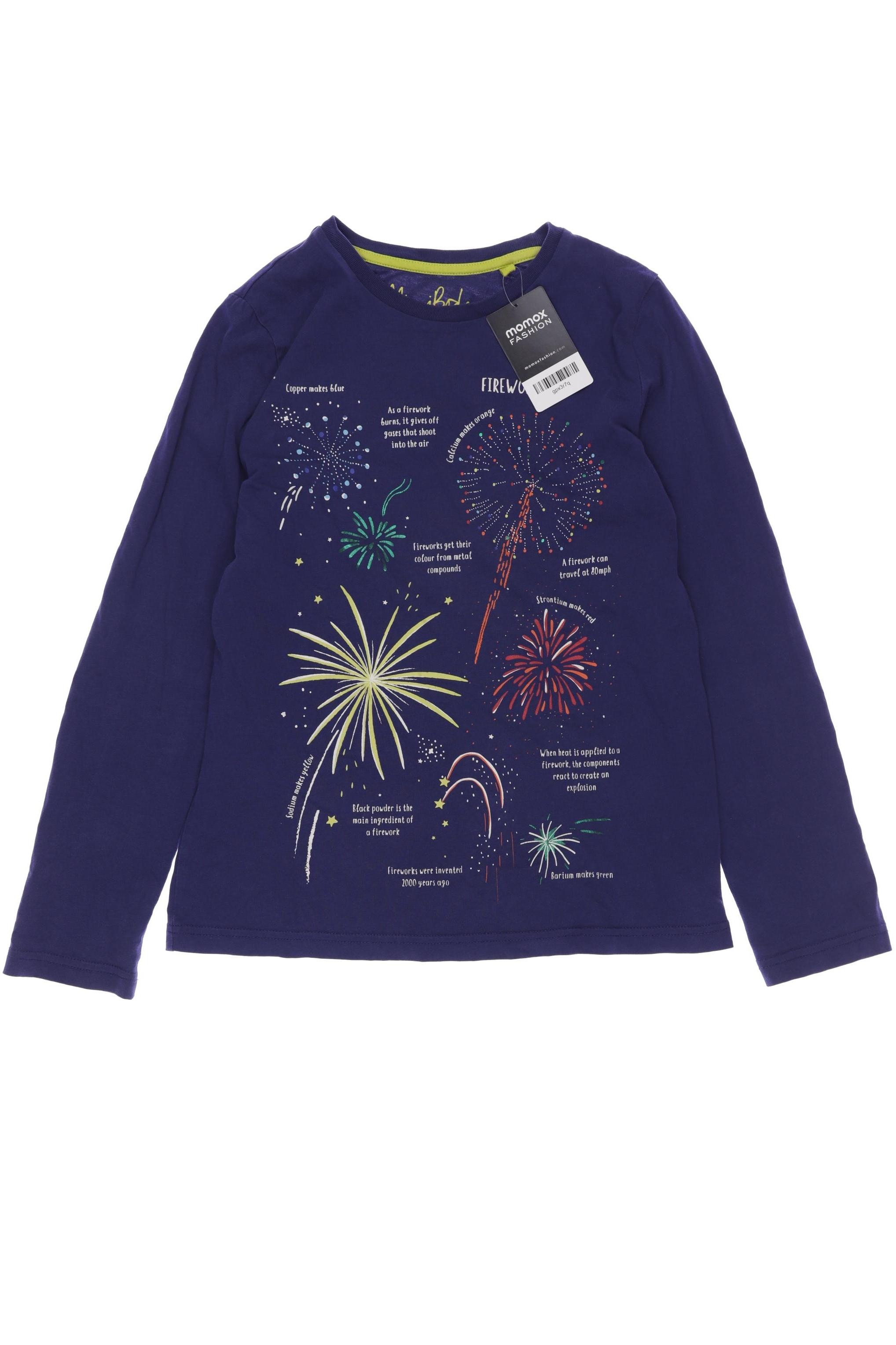 

Mini Boden Herren Langarmshirt, blau, Gr. 152