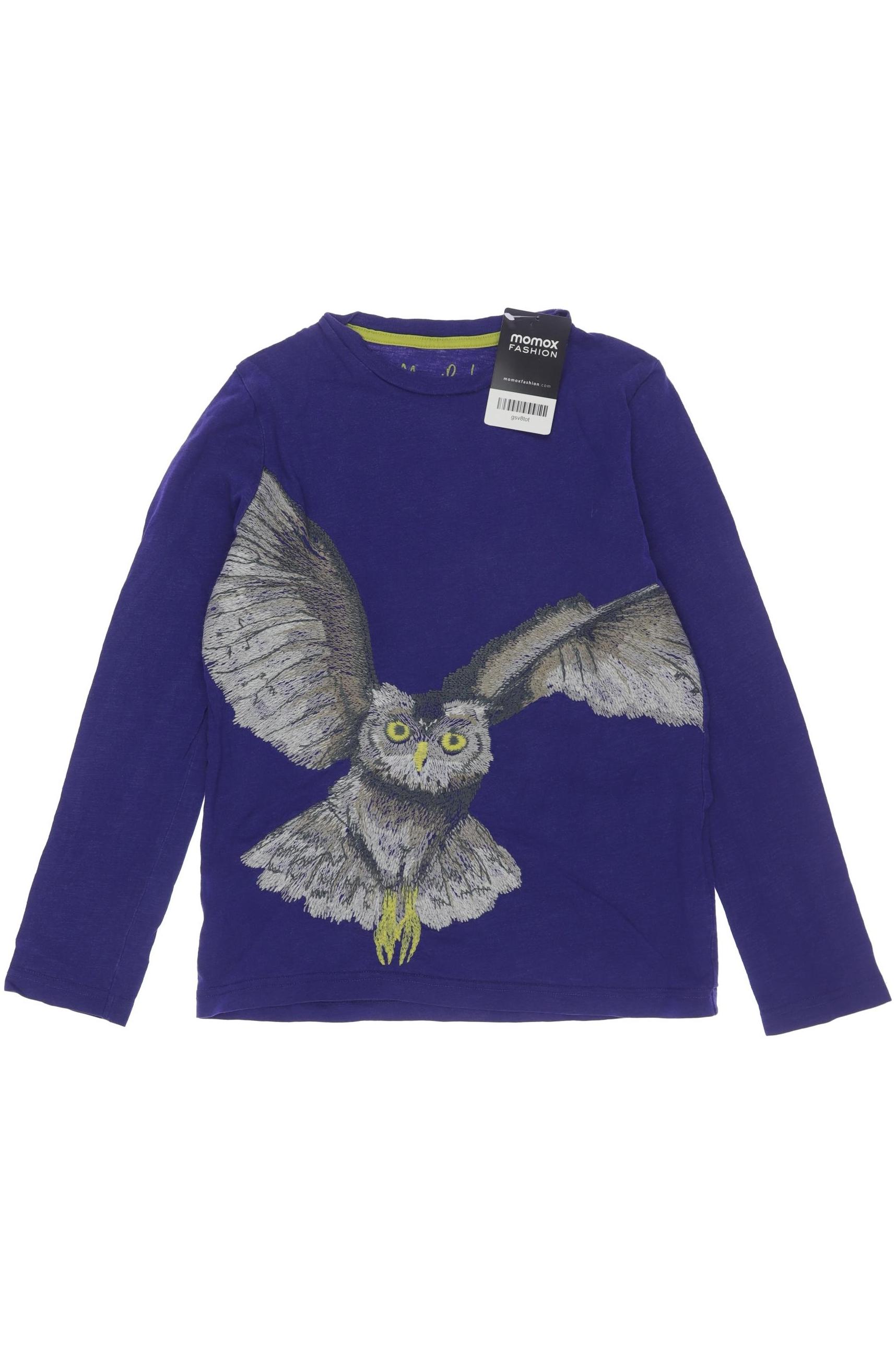 

Mini Boden Herren Langarmshirt, blau, Gr. 140
