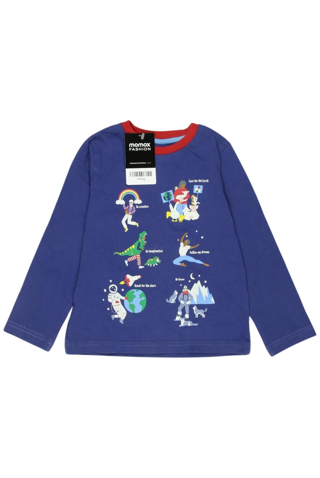

Mini Boden Jungen Langarmshirt, blau, Gr. 104