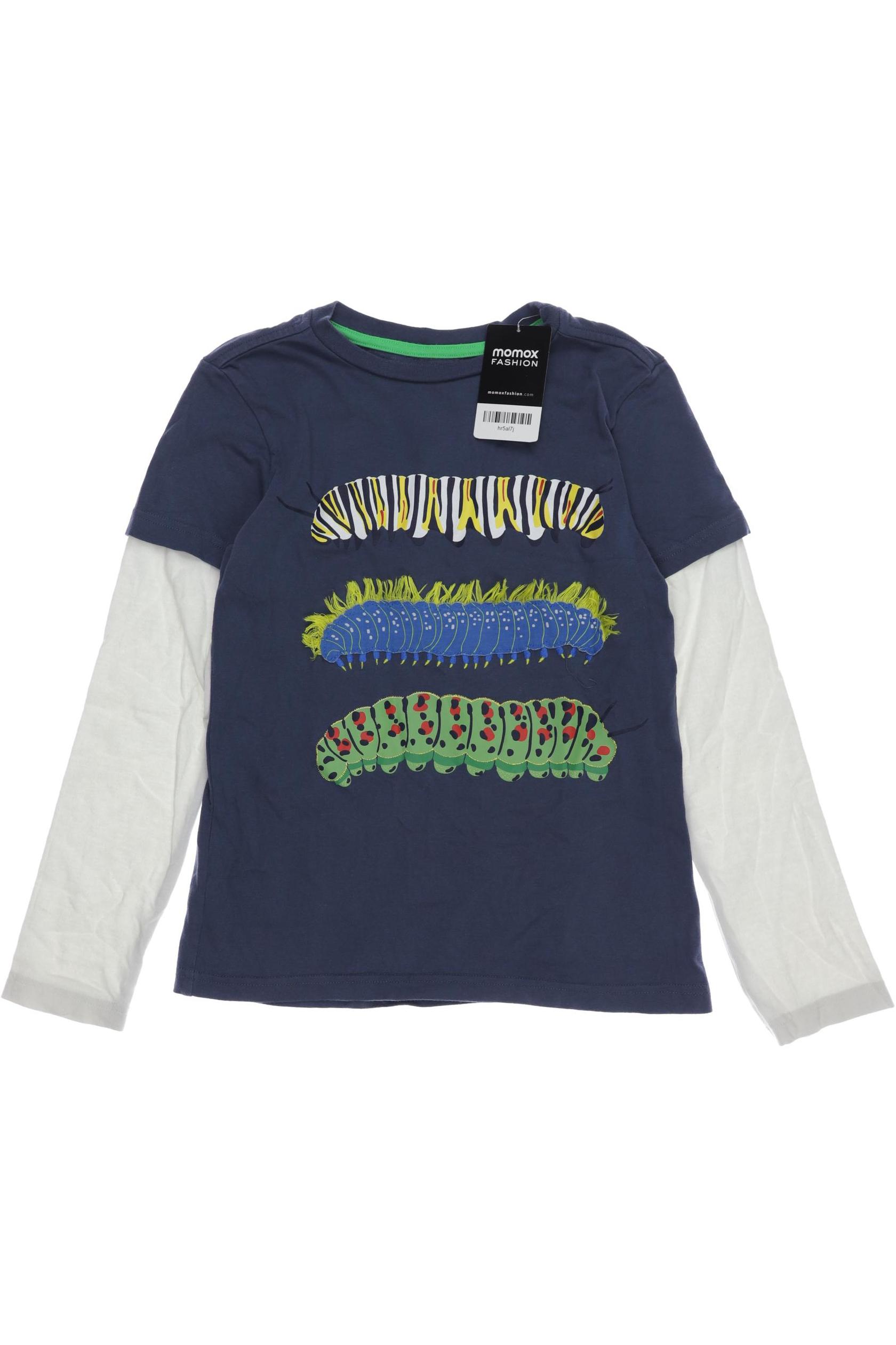 

Mini Boden Herren Langarmshirt, blau, Gr. 140