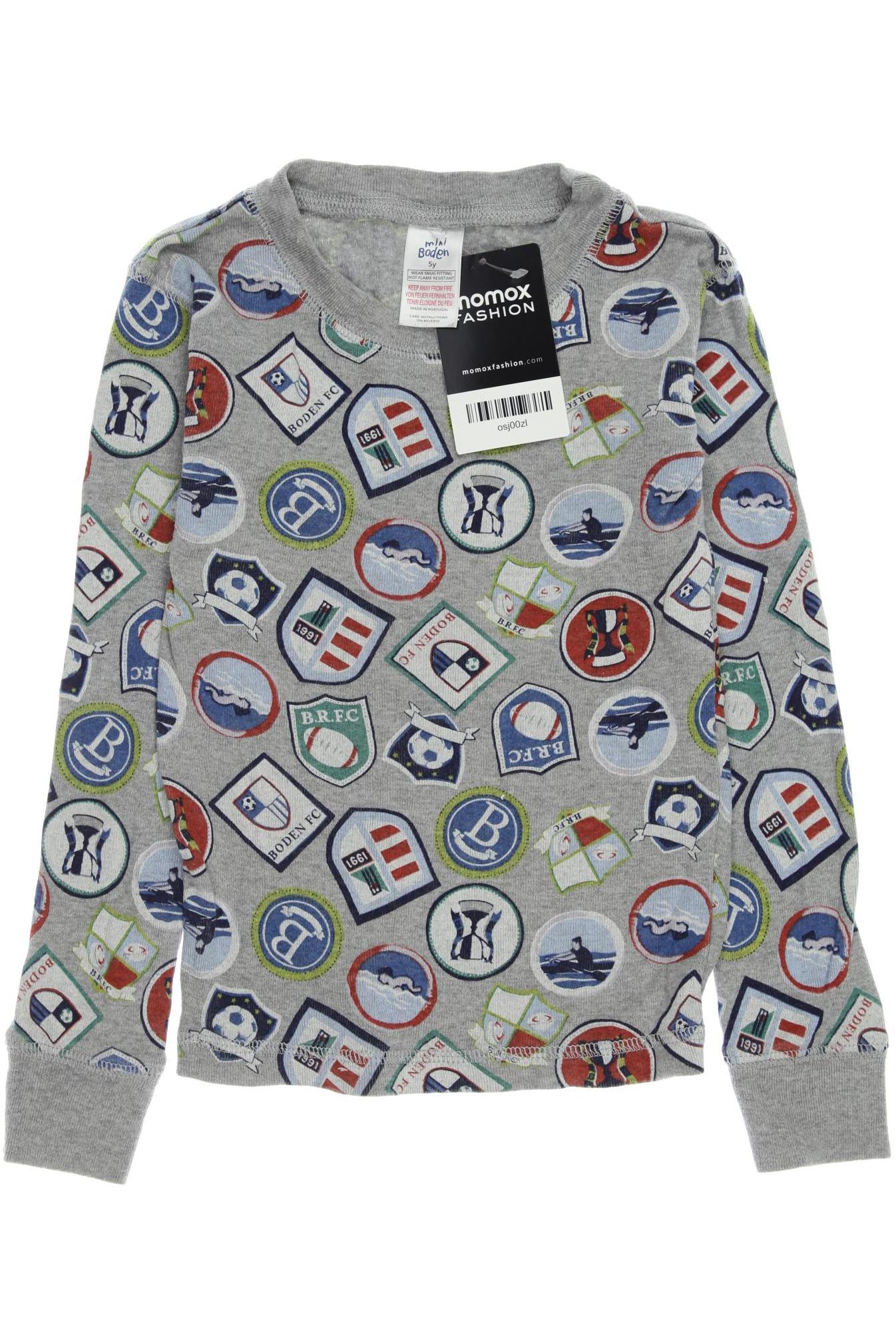 

Mini Boden Jungen Langarmshirt, grau, Gr. 116