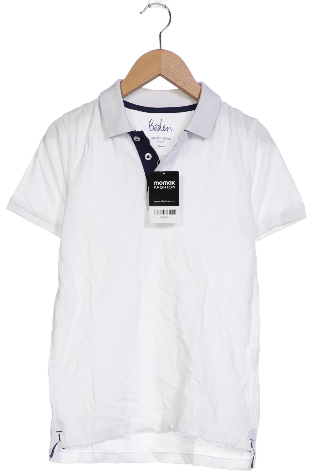 

Mini Boden Herren Poloshirt, weiß, Gr. 152