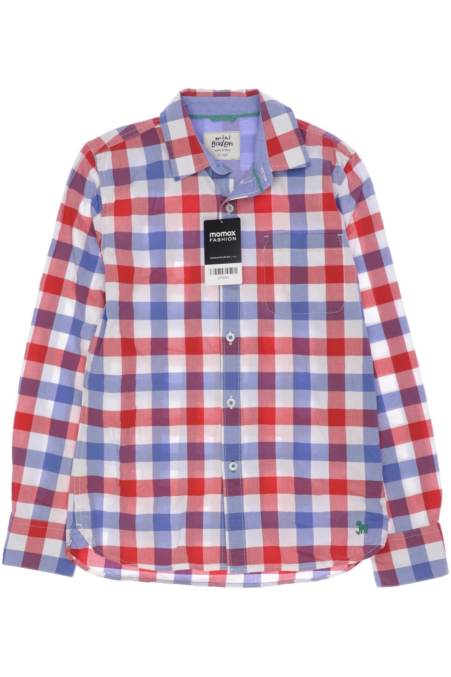 

Mini Boden Herren Hemd, mehrfarbig, Gr. 152