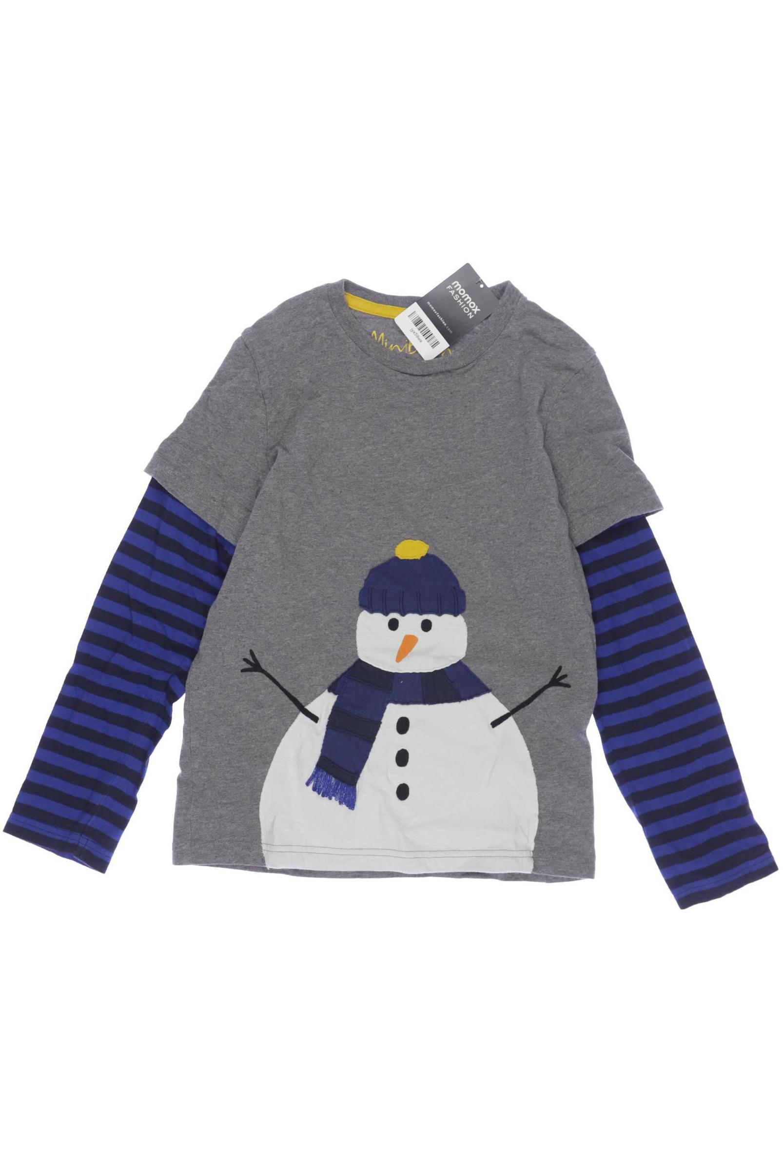 

Mini Boden Herren Langarmshirt, grau, Gr. 140