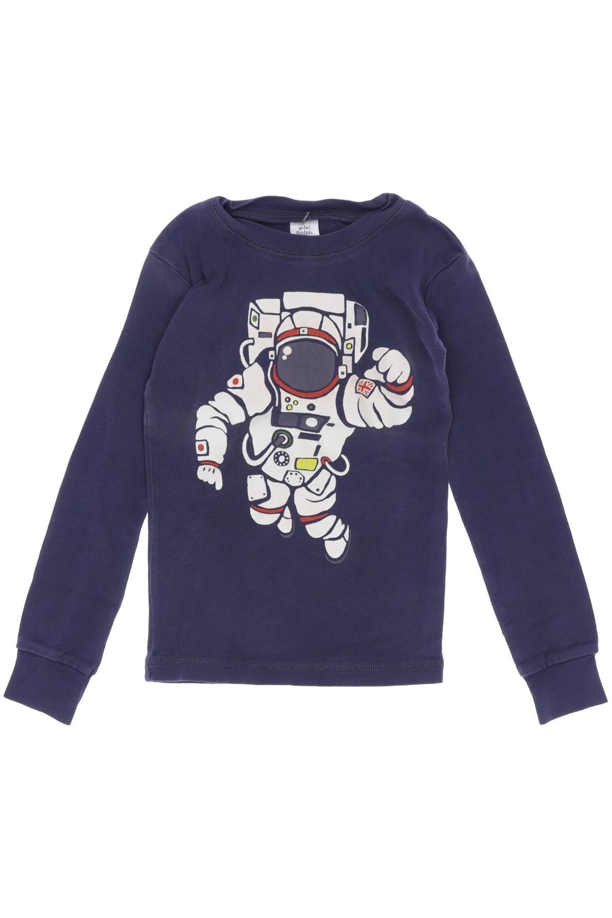 

Mini Boden Herren Langarmshirt, blau, Gr. 128