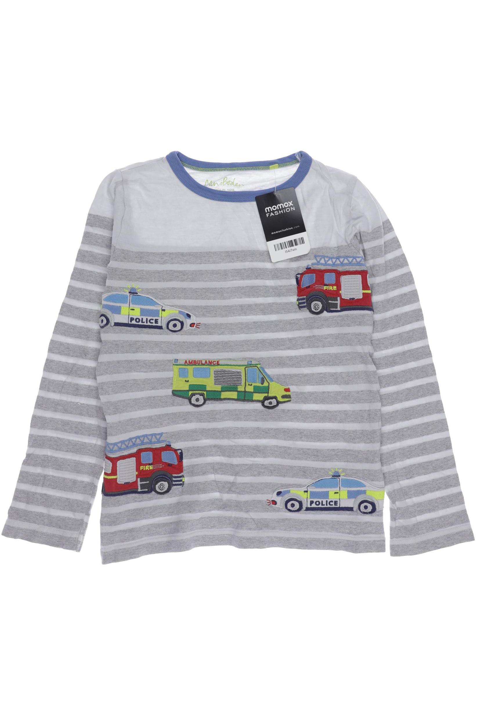 

Mini Boden Herren Langarmshirt, grau, Gr. 128
