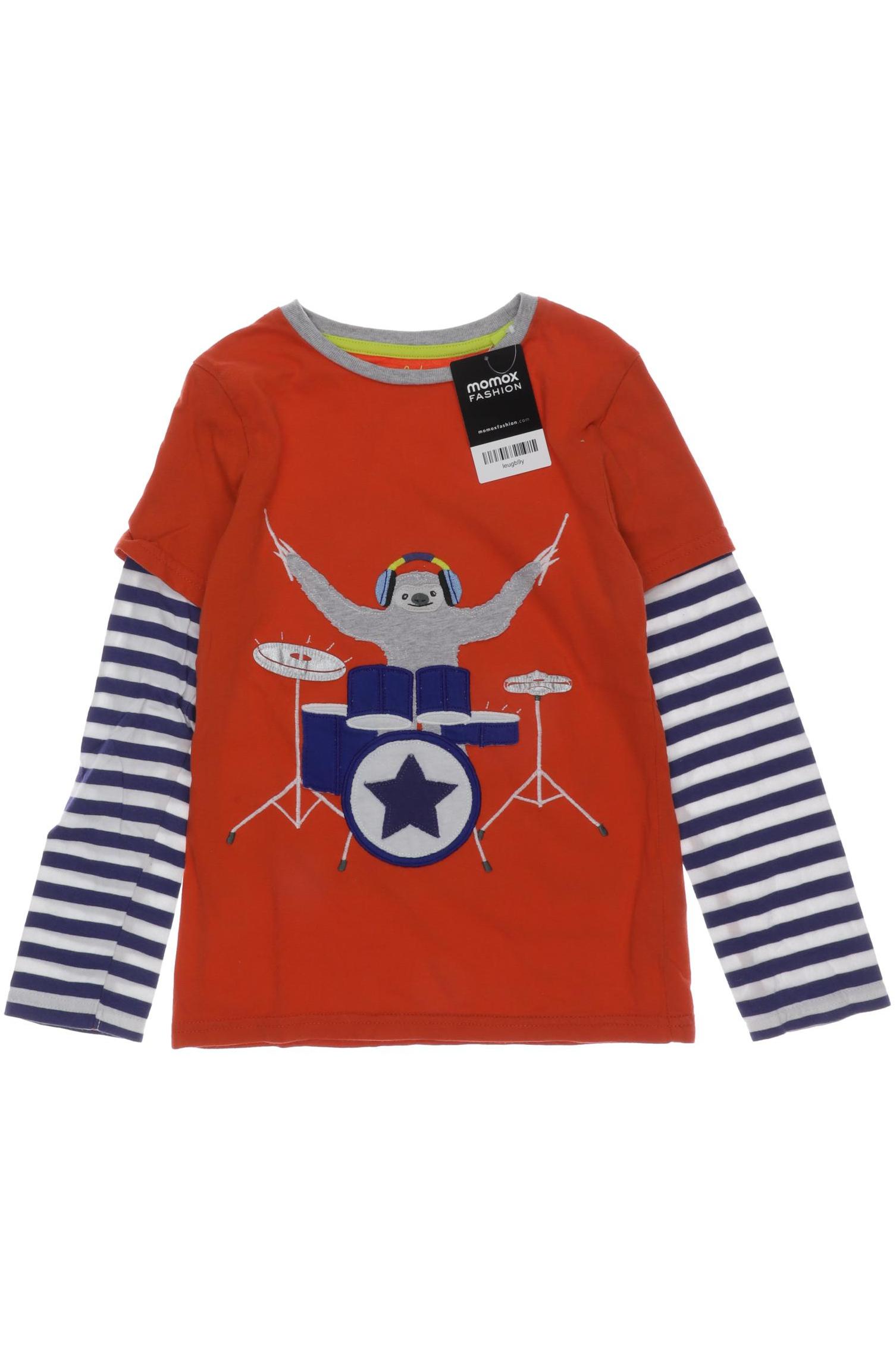 

Mini Boden Herren Langarmshirt, orange, Gr. 128