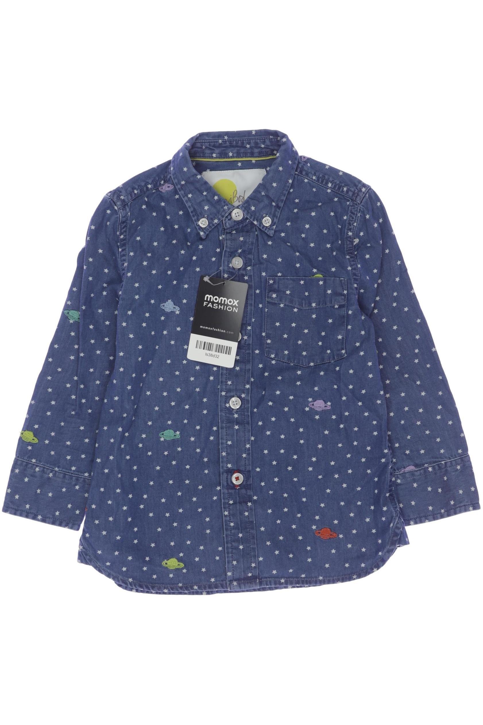 

Mini Boden Herren Hemd, marineblau, Gr. 104