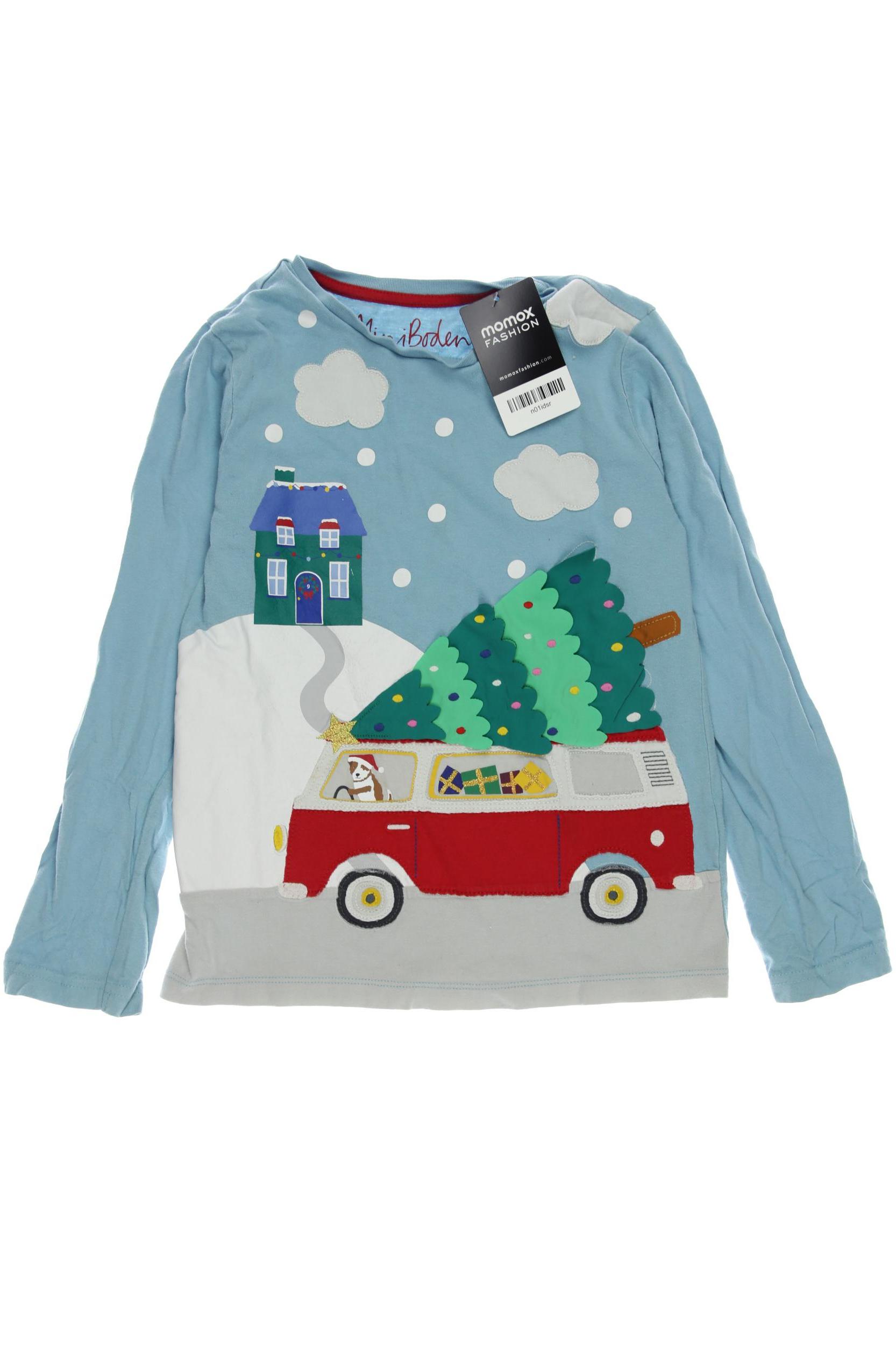

Mini Boden Herren Langarmshirt, hellblau, Gr. 128