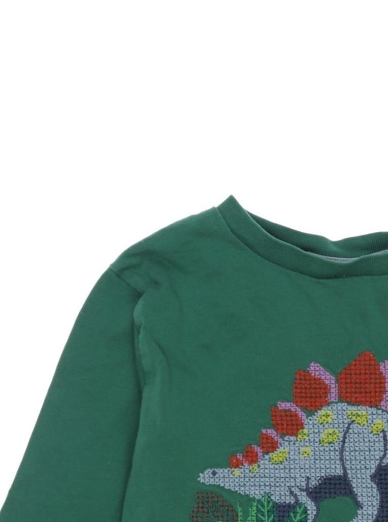 Thumbnail - Mini Boden Jungen Langarmshirt, grün, Gr. 104