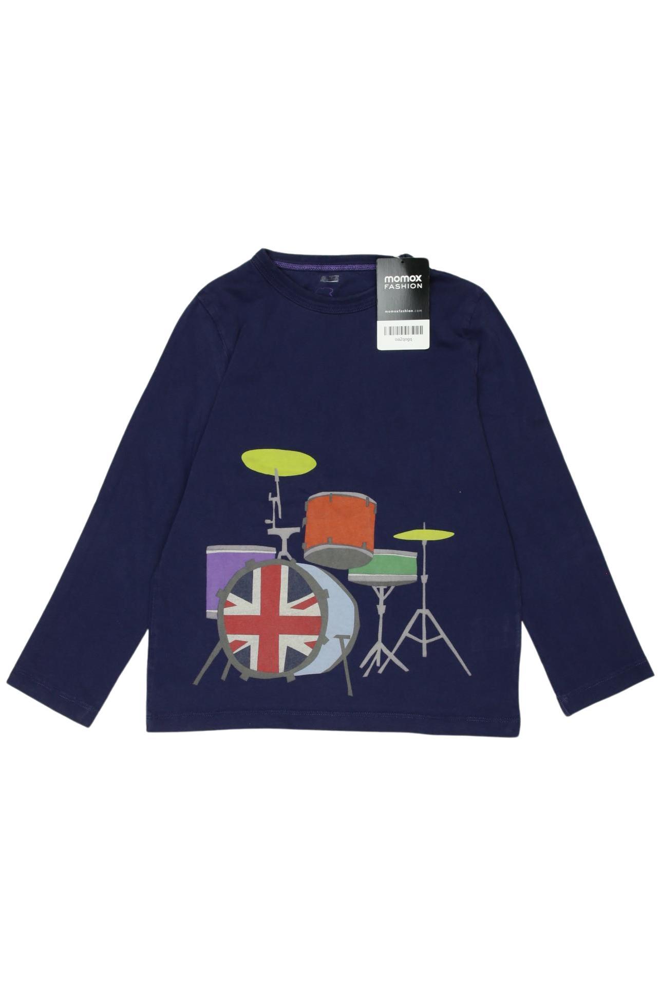 

Mini Boden Jungen Langarmshirt, marineblau, Gr. 128