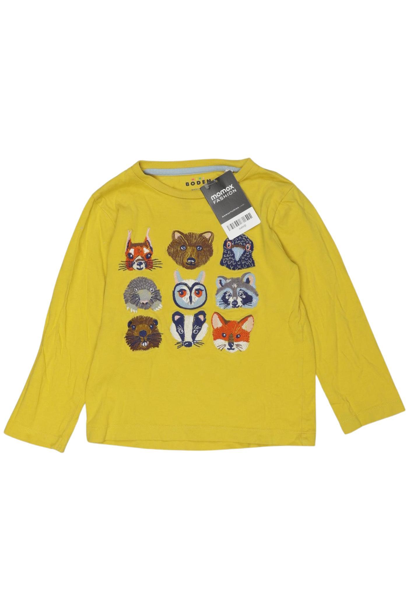 

Mini Boden Jungen Langarmshirt, gelb, Gr. 104