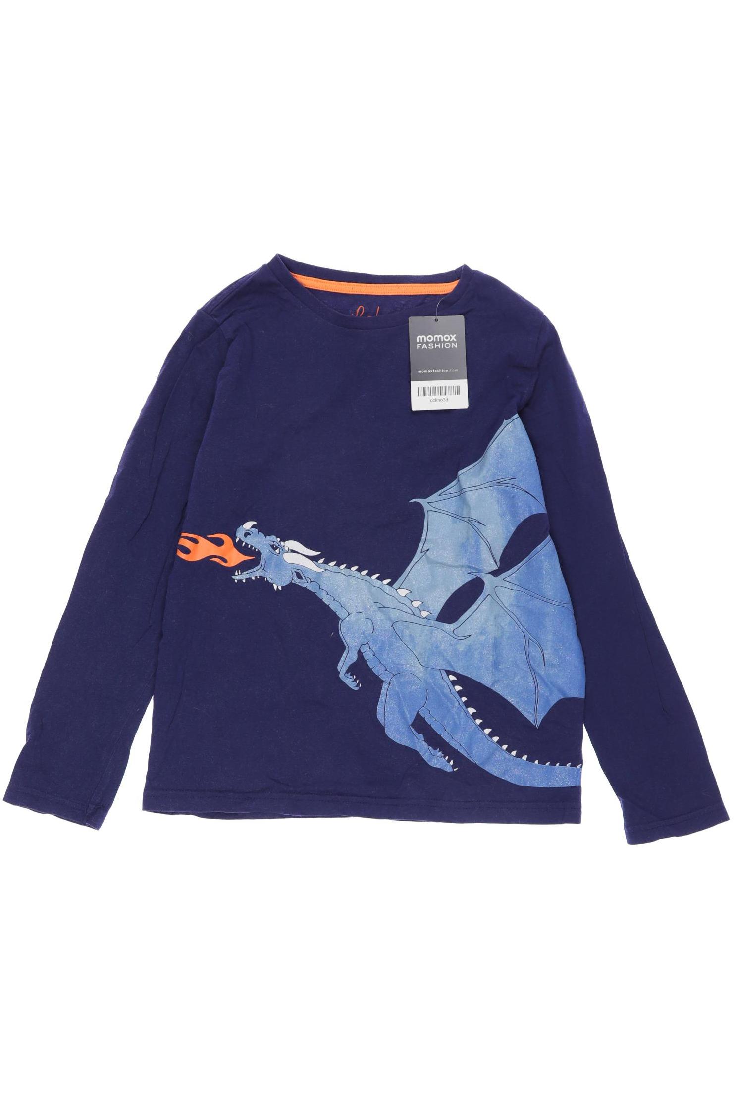 

Mini Boden Herren Langarmshirt, marineblau, Gr. 134