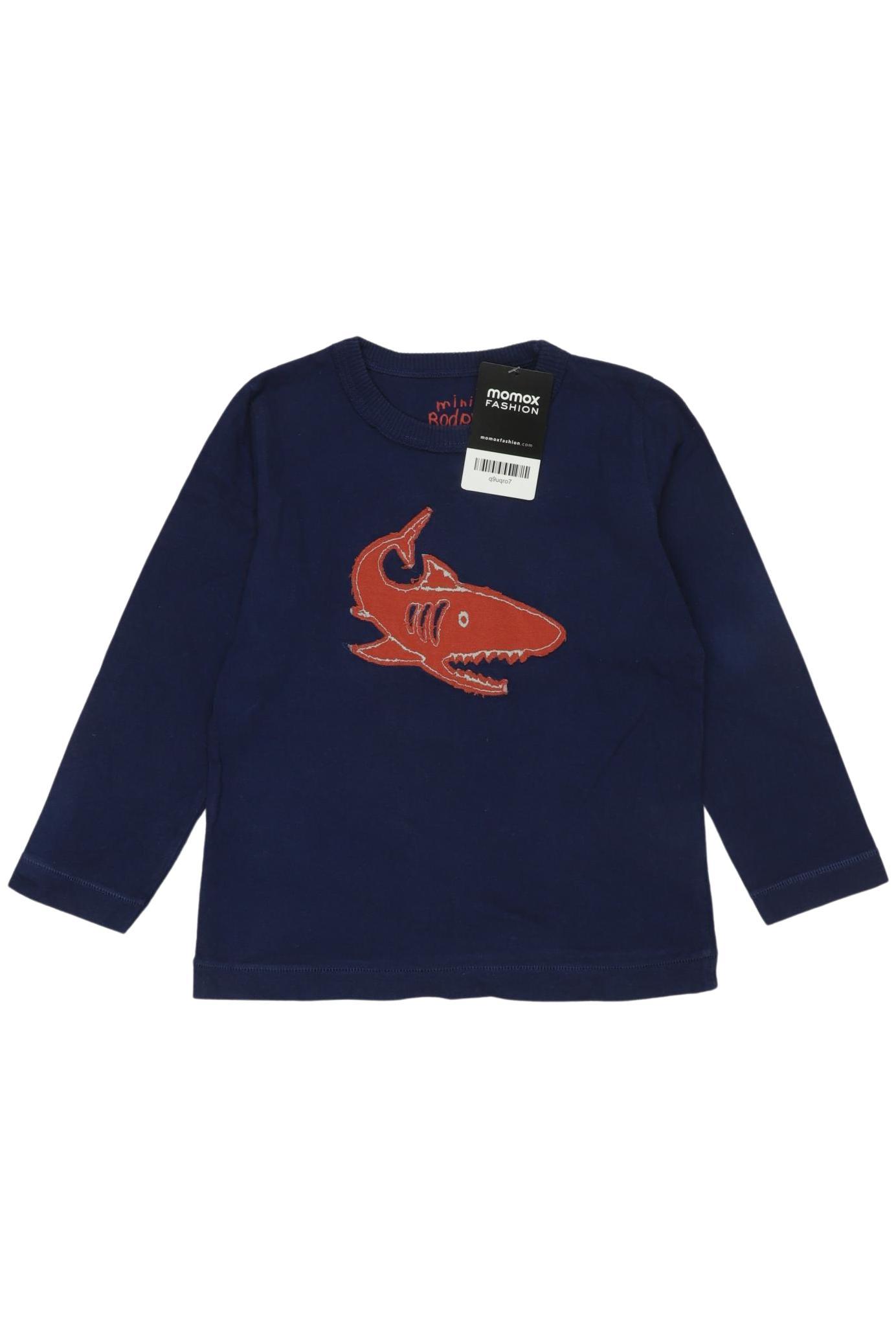 

Mini Boden Herren Langarmshirt, marineblau, Gr. 110