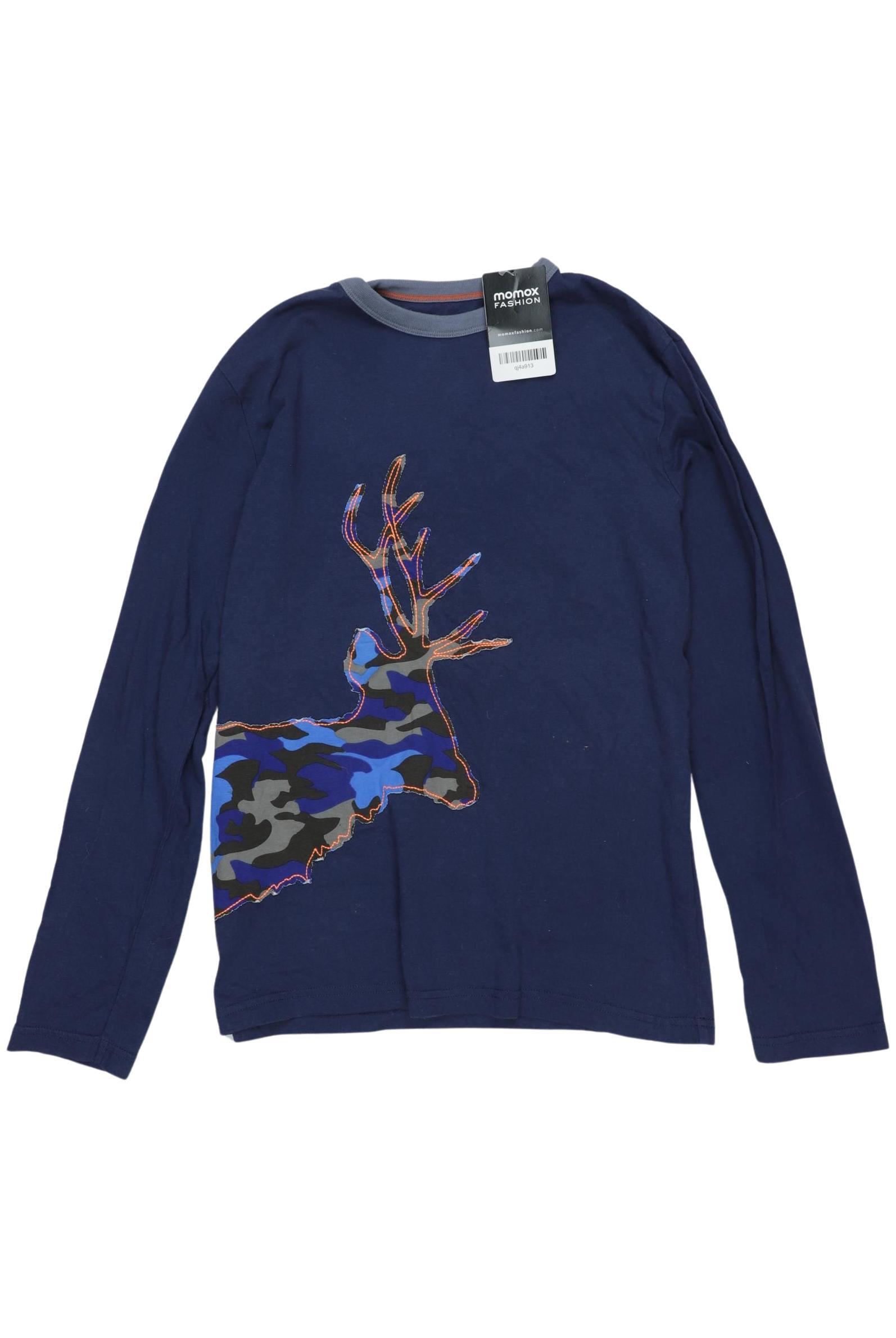 

Mini Boden Jungen Langarmshirt, marineblau, Gr. 152